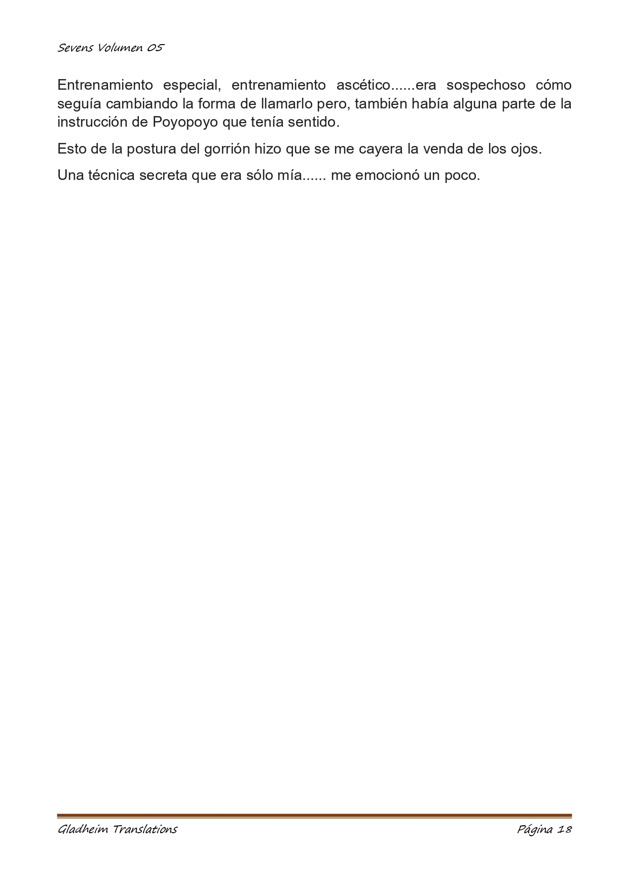 Página 18 del Manga