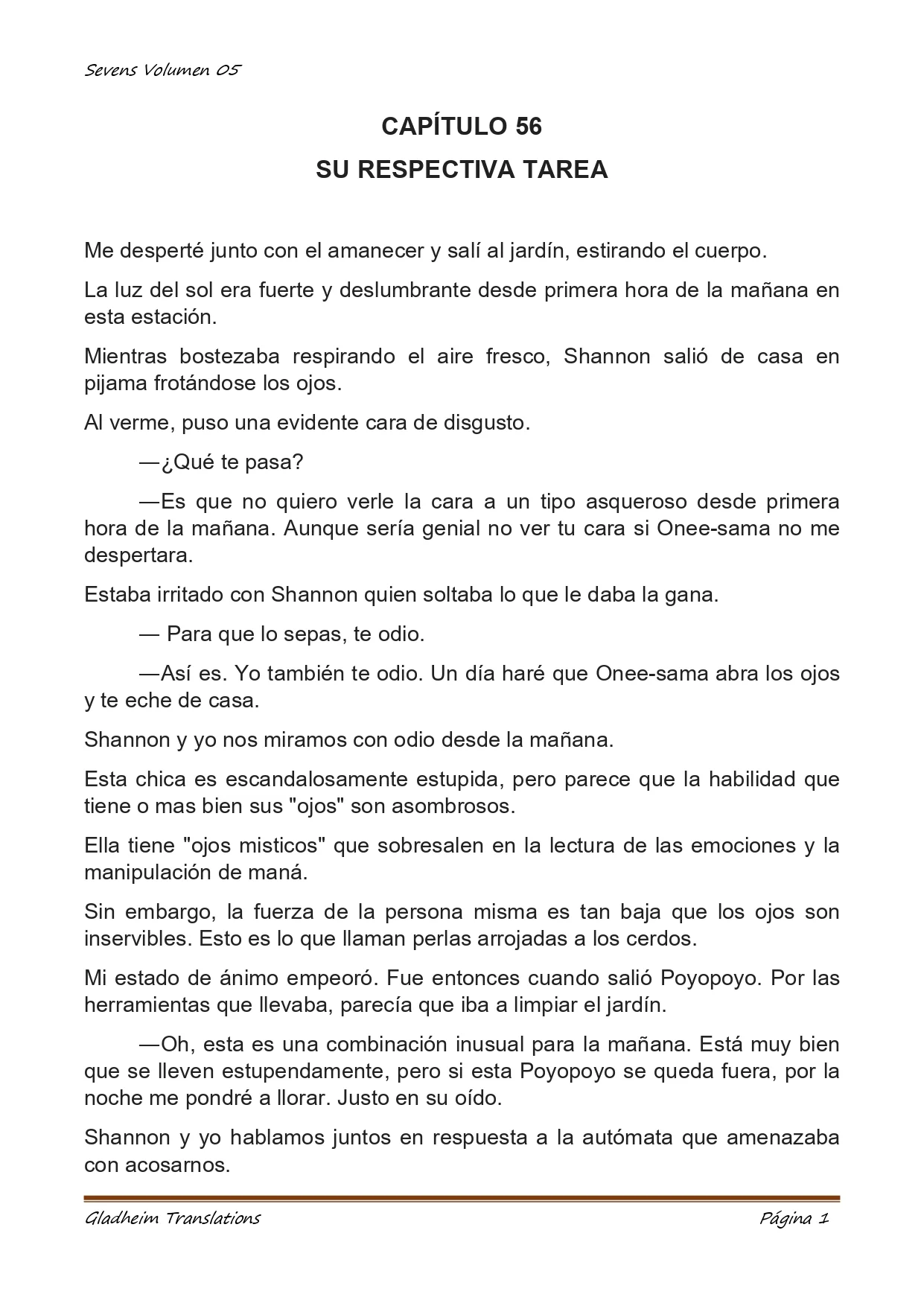 Página 20 del Manga