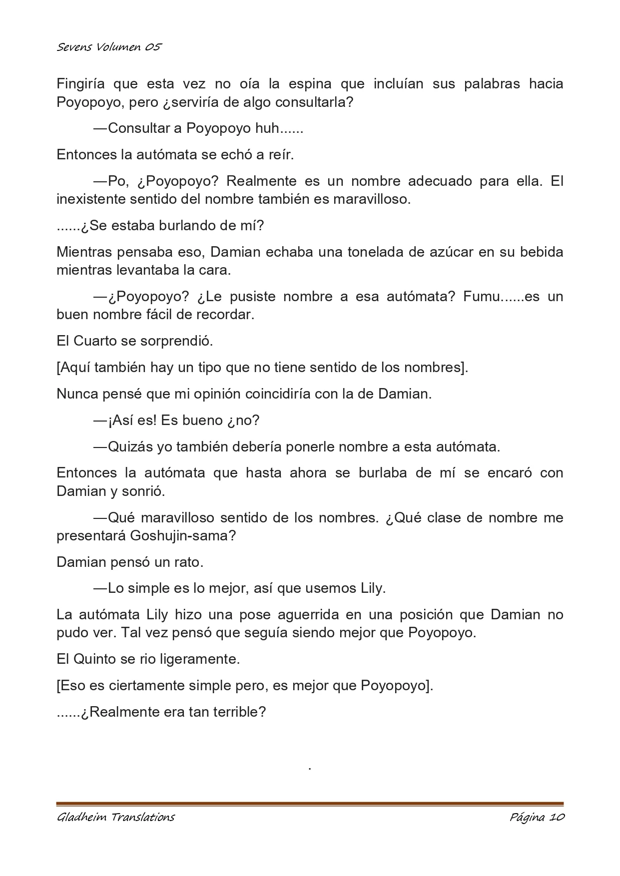 Página 10 del Manga