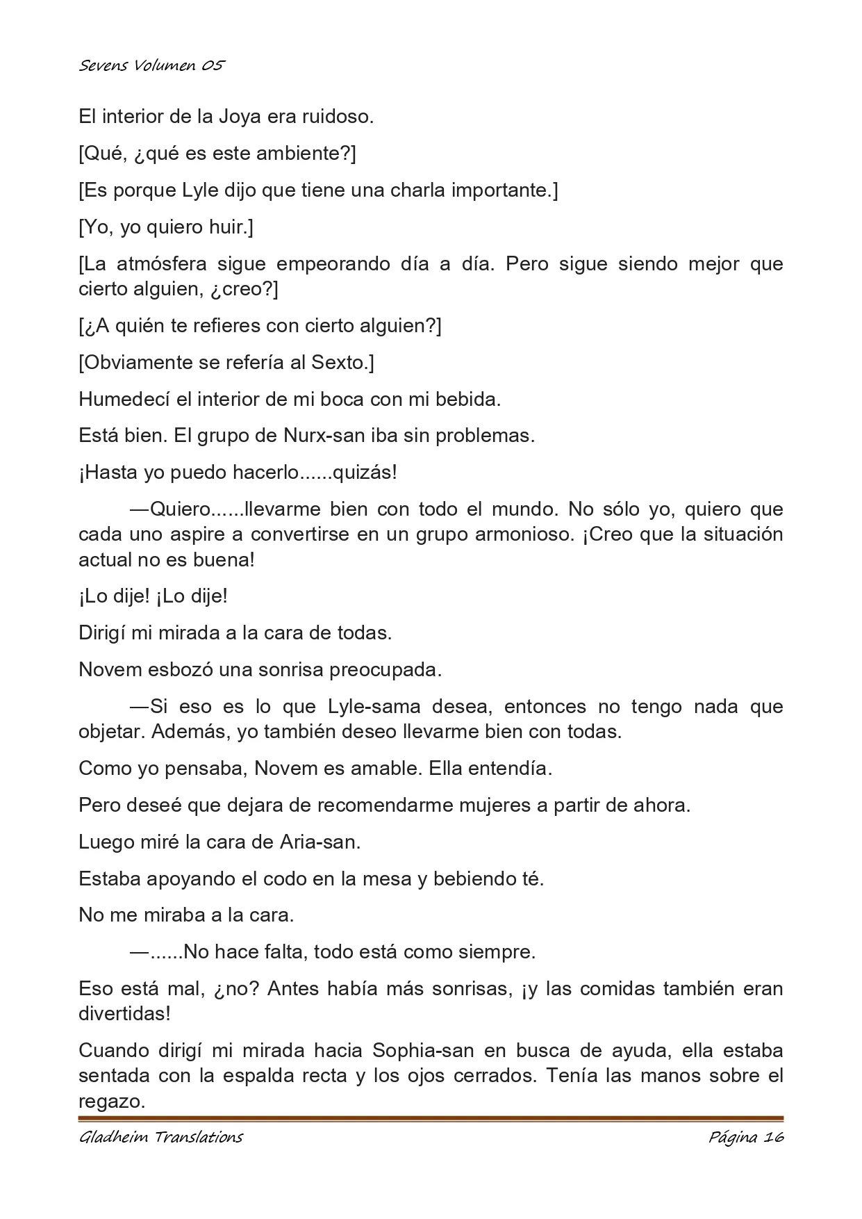 Página 16 del Manga