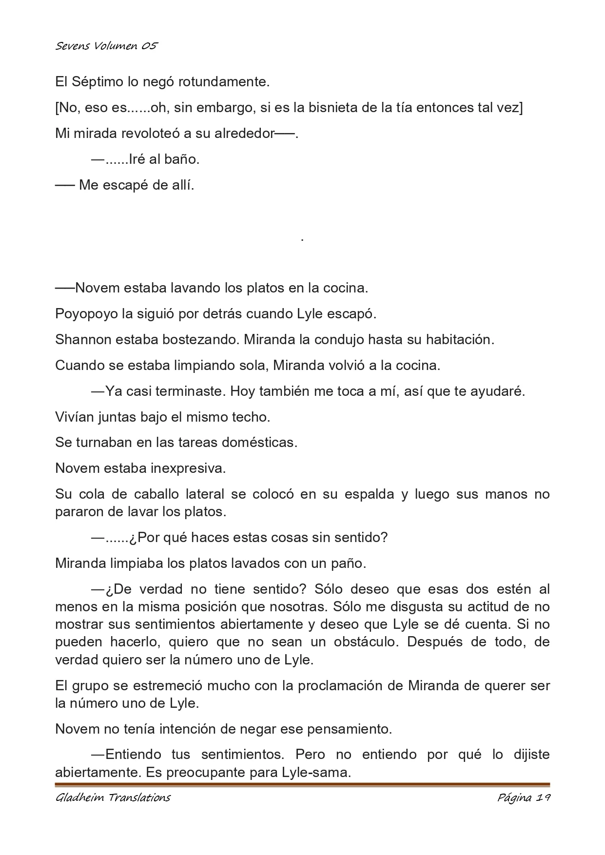 Página 19 del Manga