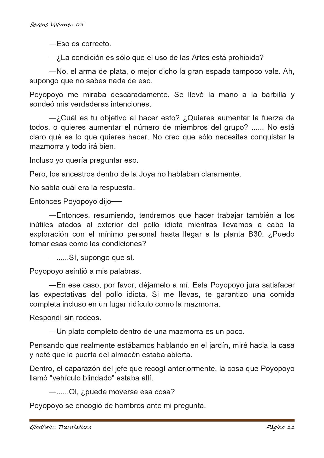 Página 11 del Manga