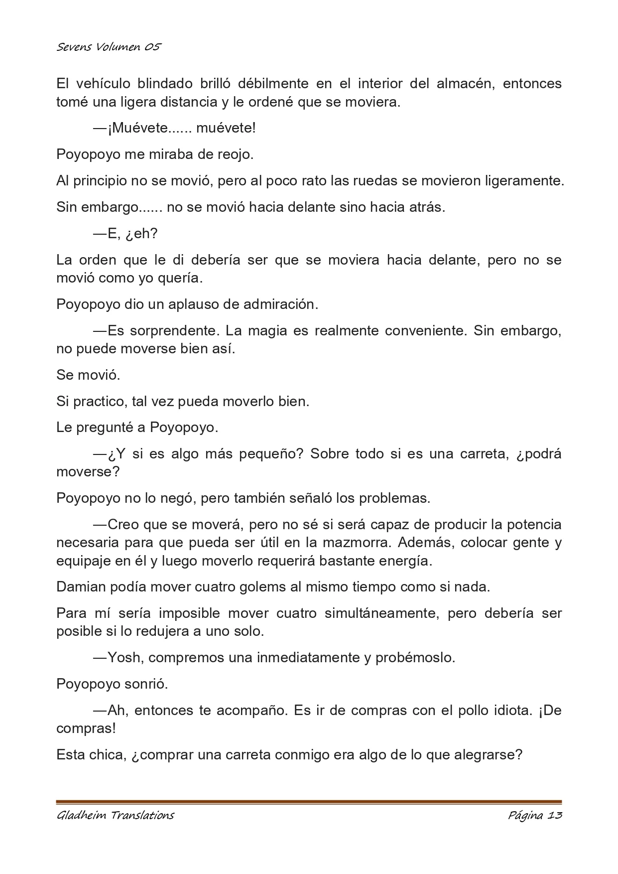 Página 13 del Manga