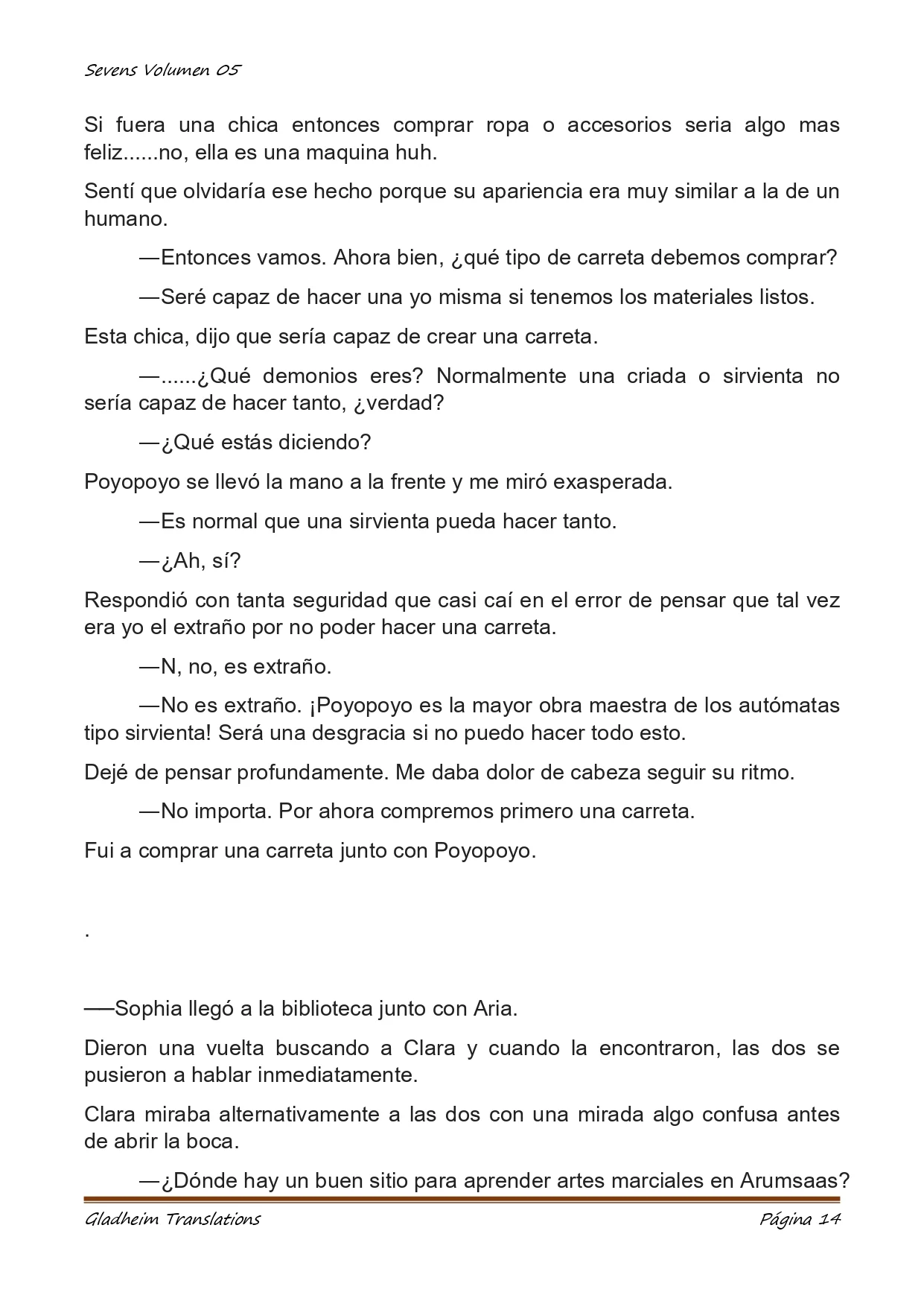 Página 14 del Manga