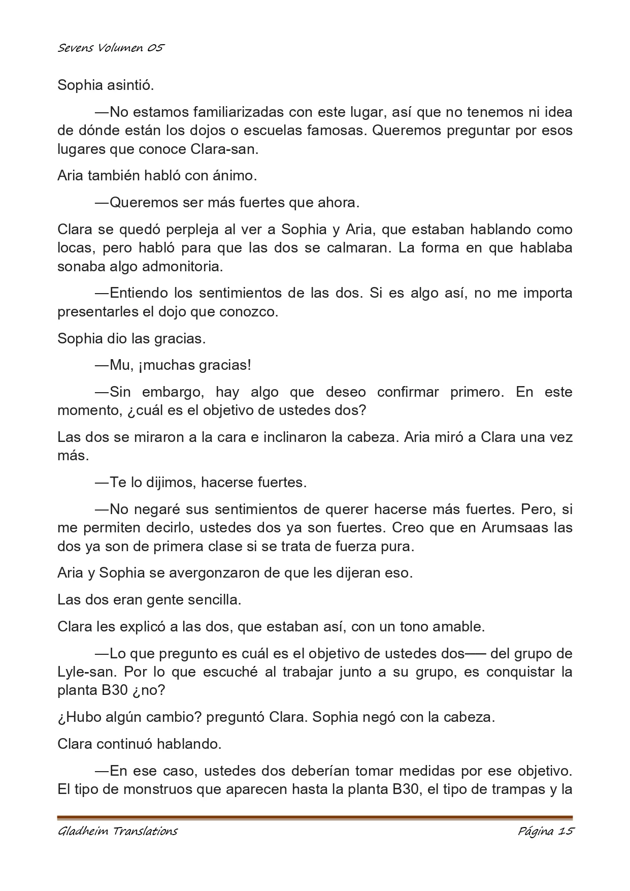 Página 15 del Manga