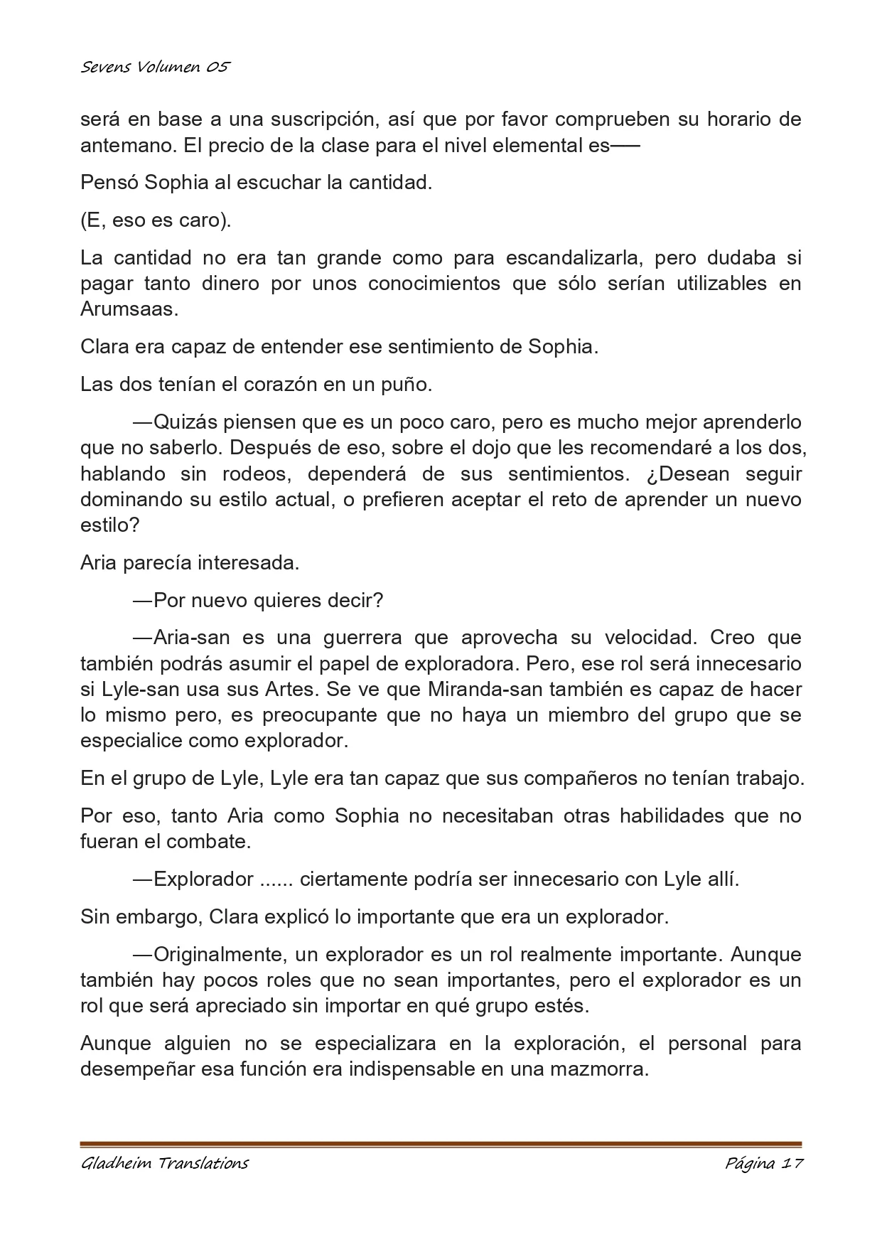 Página 17 del Manga