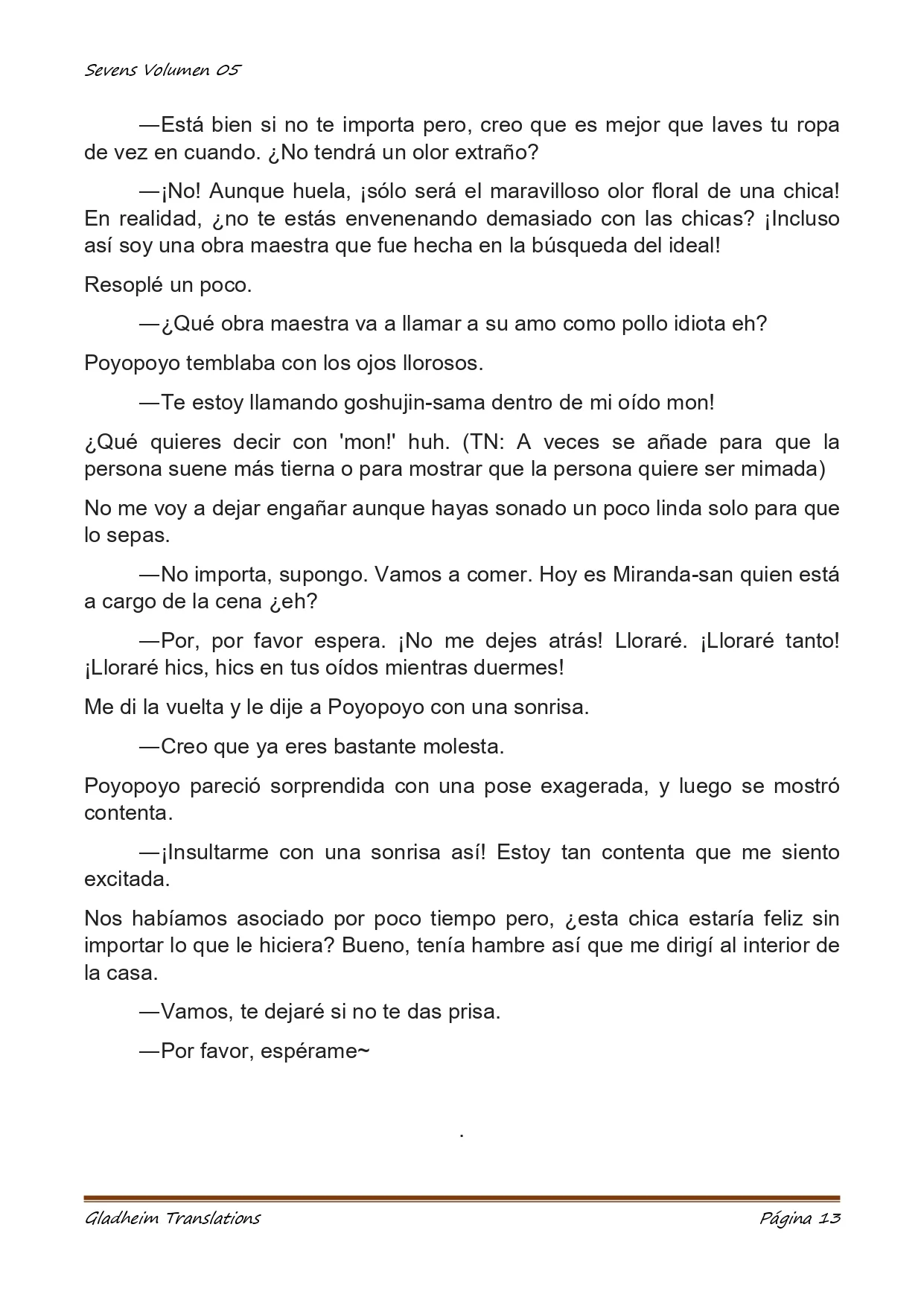 Página 13 del Manga