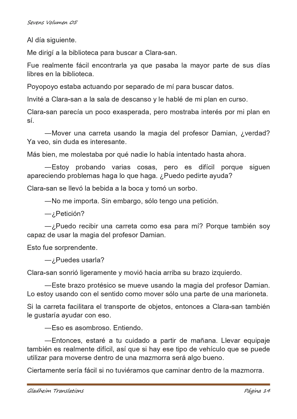 Página 14 del Manga