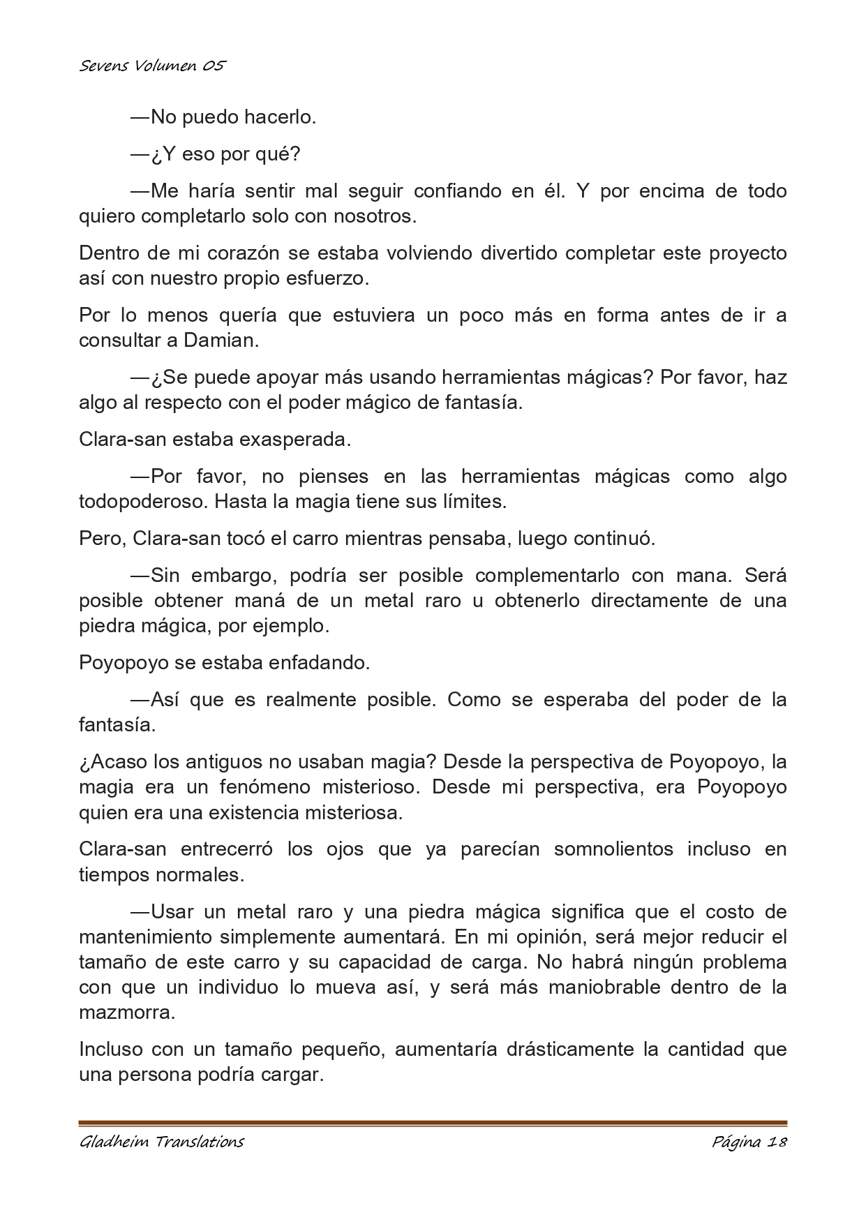 Página 18 del Manga