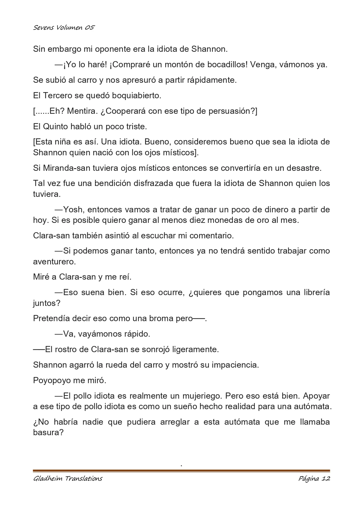 Página 12 del Manga