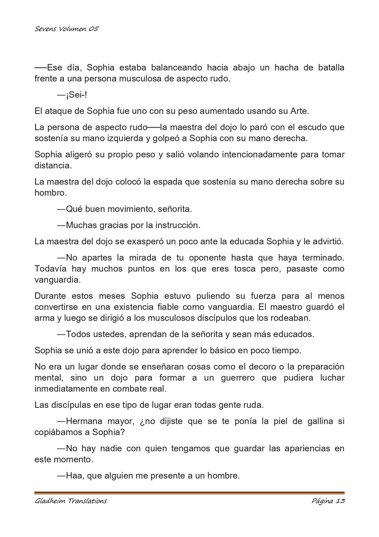 Página 13 del Manga