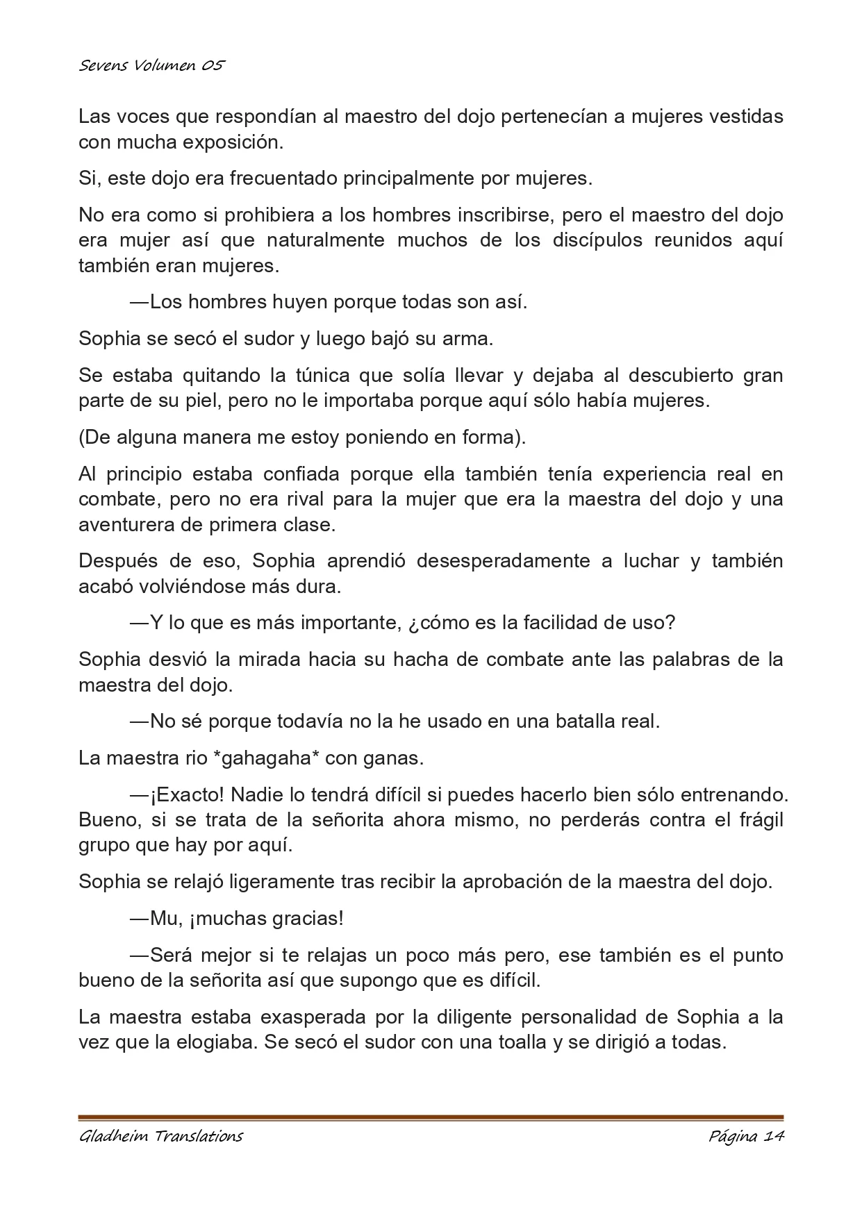 Página 14 del Manga