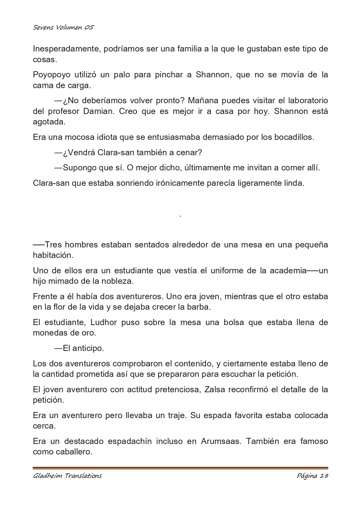 Página 18 del Manga