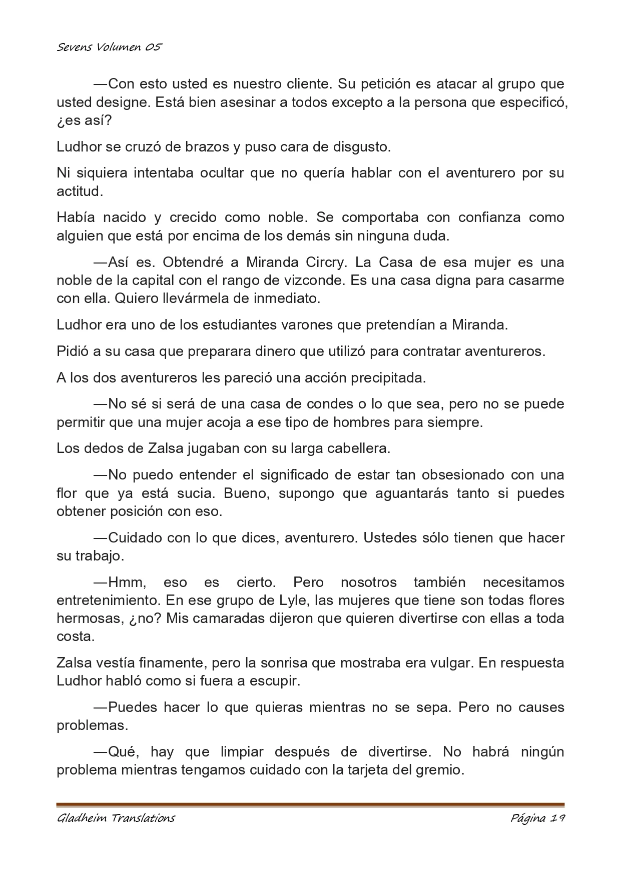 Página 19 del Manga