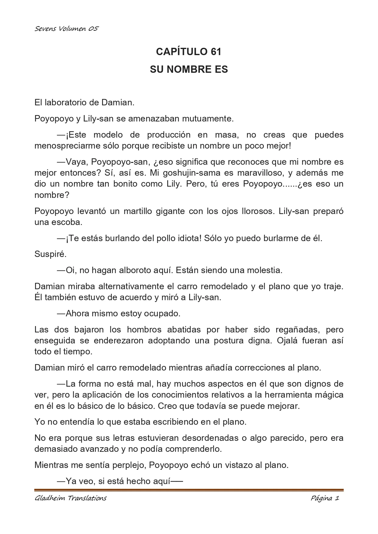 Página 15 del Manga