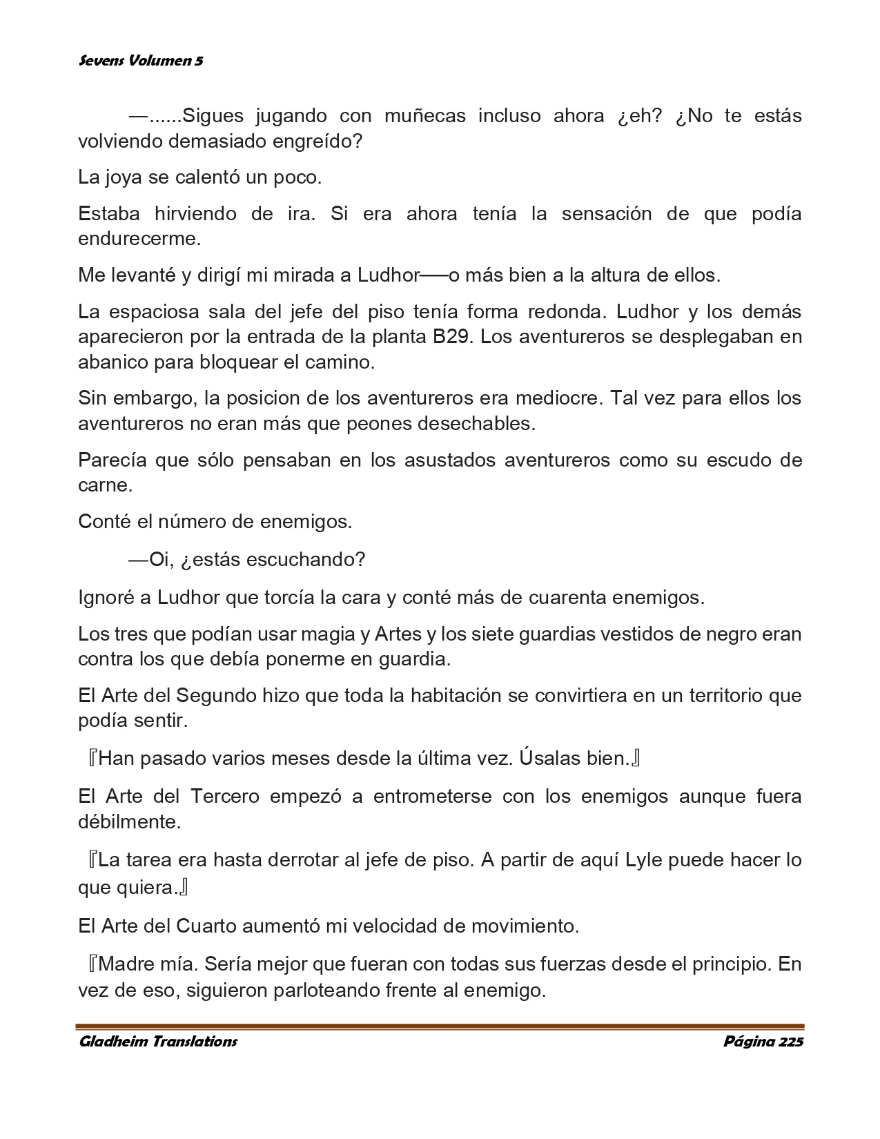 Página 23 del Manga