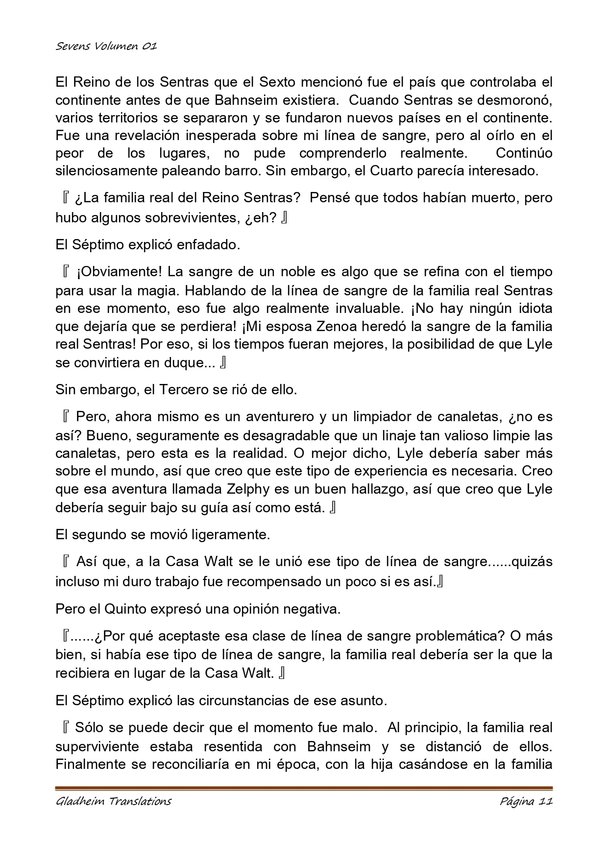 Página 11 del Manga