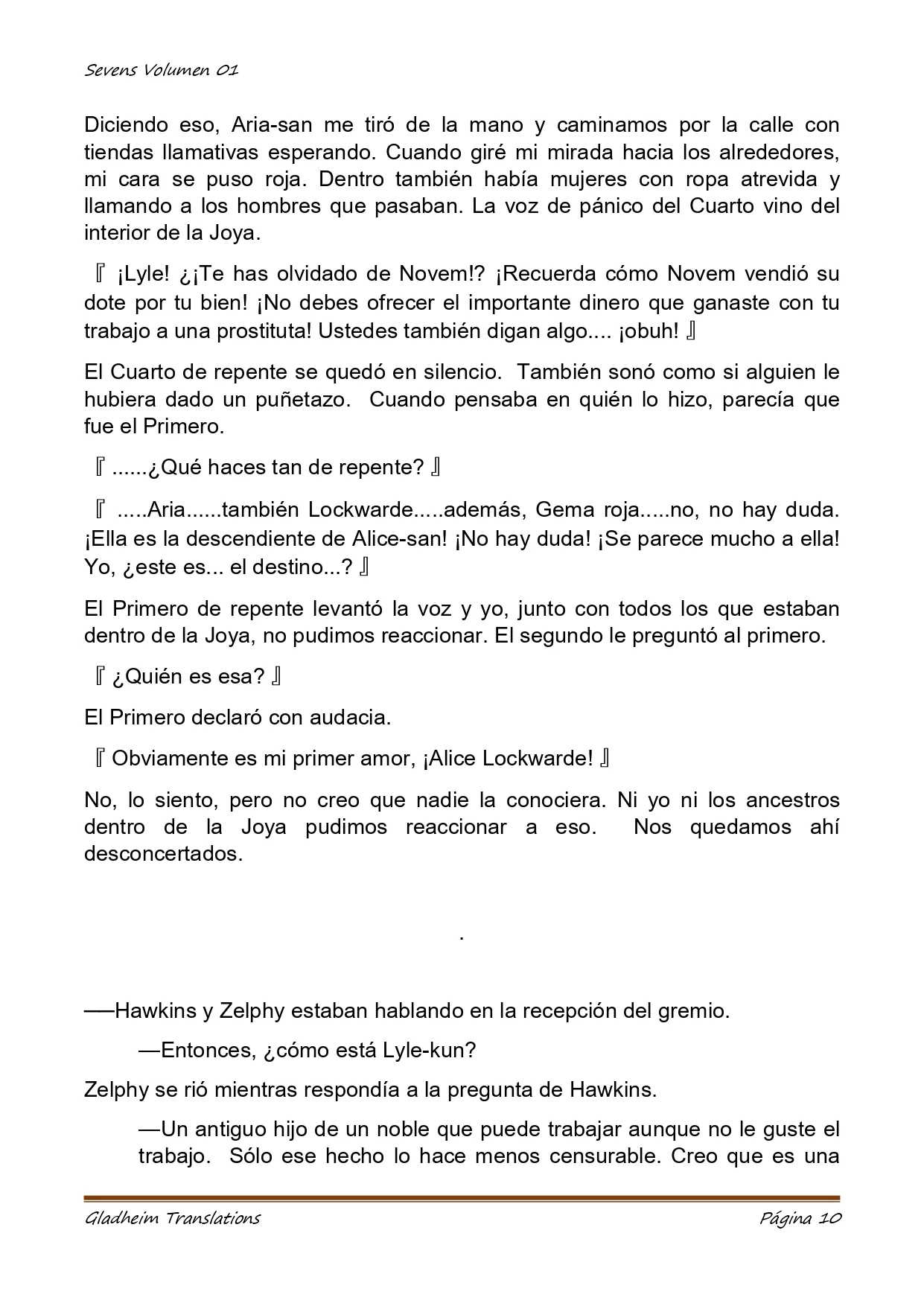 Página 10 del Manga