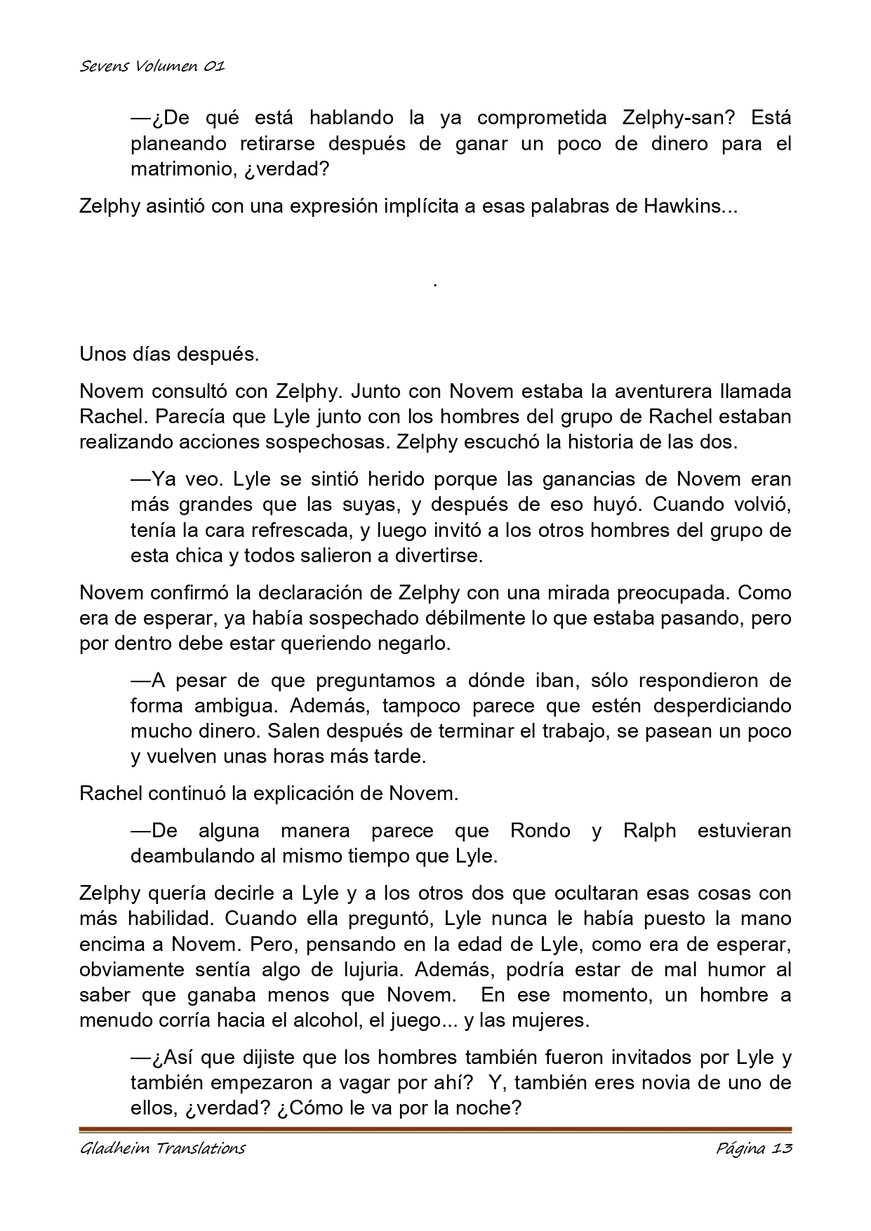 Página 13 del Manga