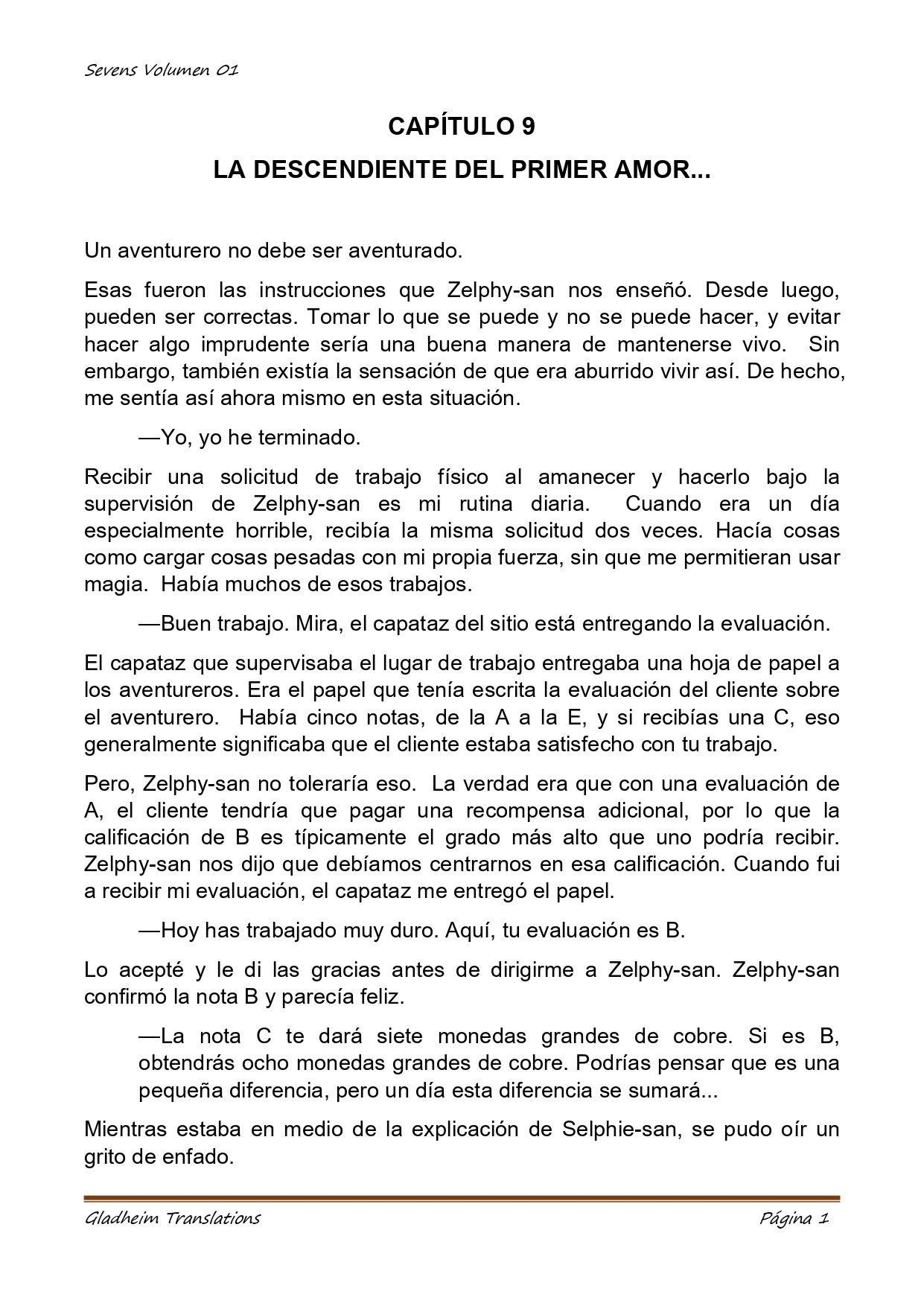 Página 17 del Manga