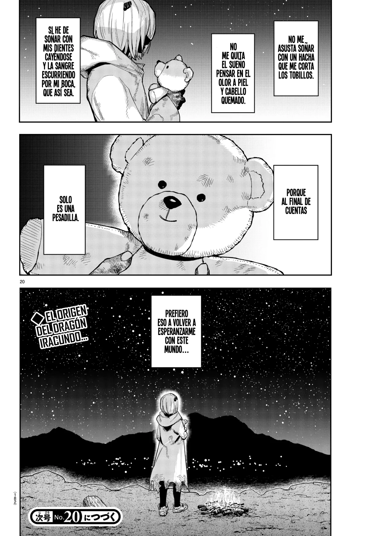 Página 20 del Manga