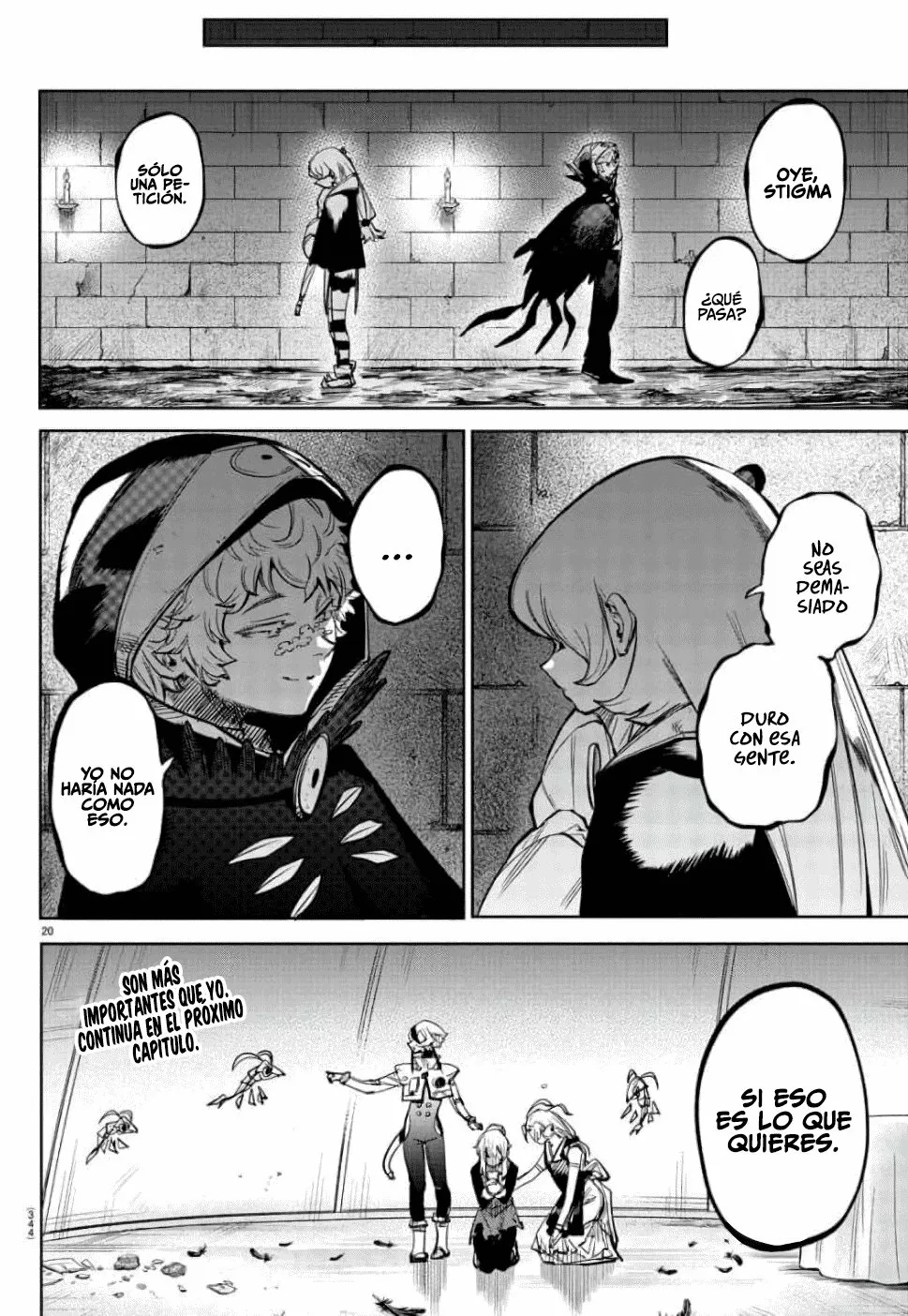 Página 20 del Manga