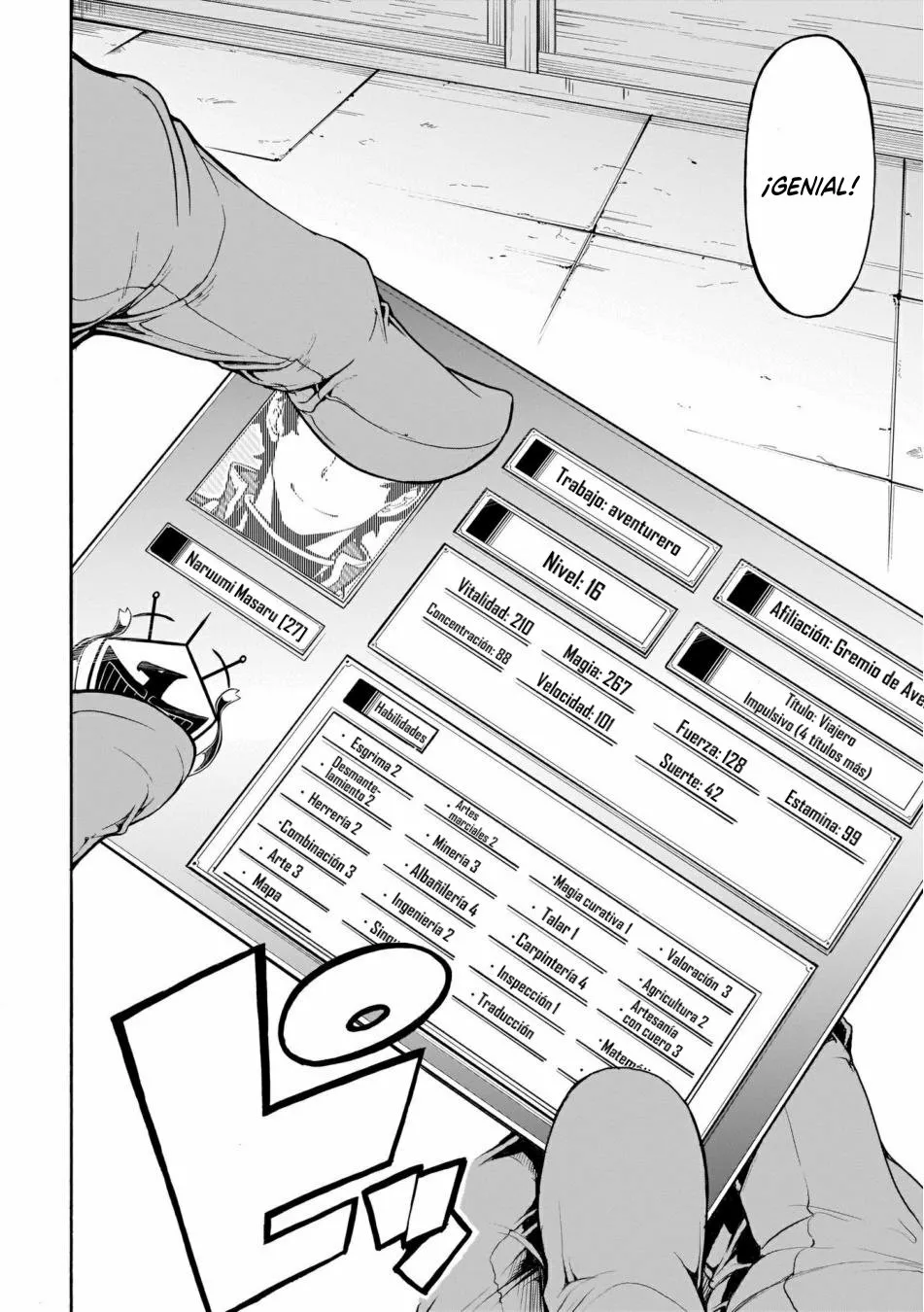 Página 16 del Manga