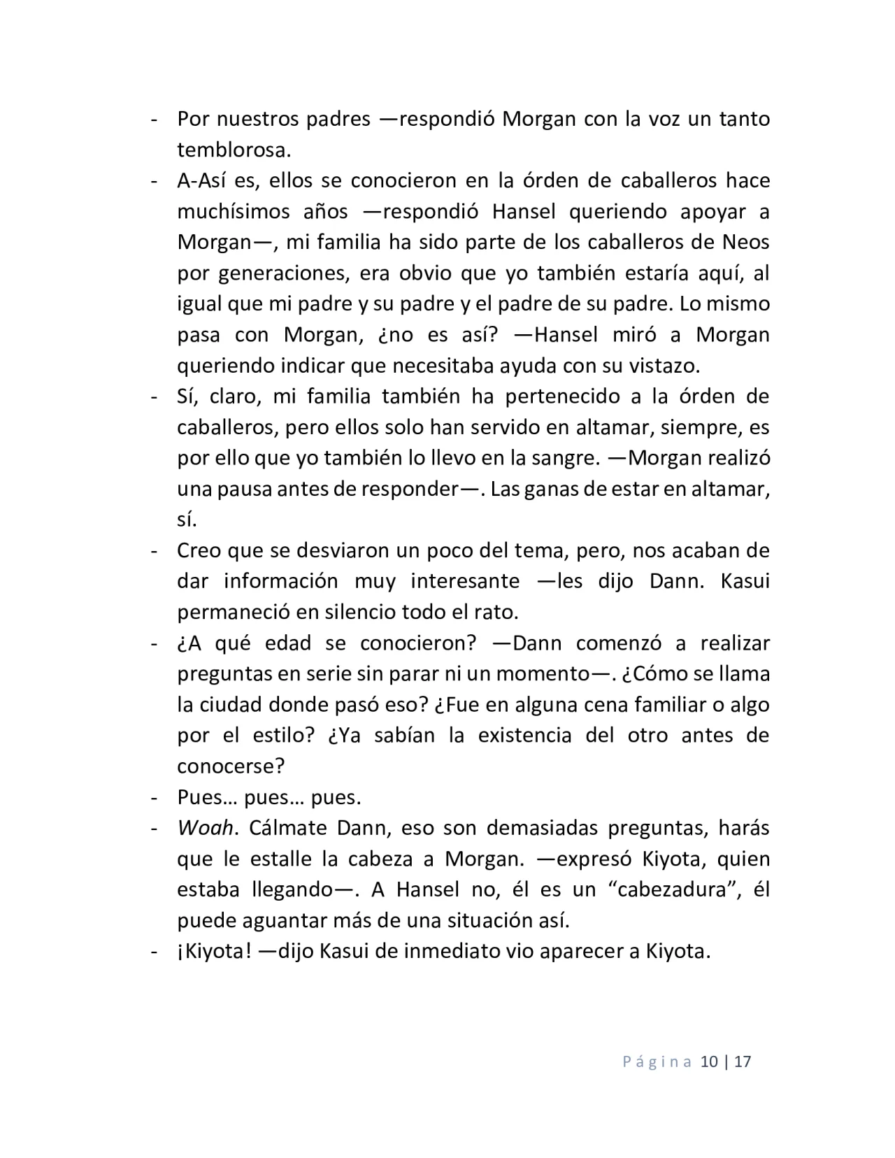 Página 10 del Manga