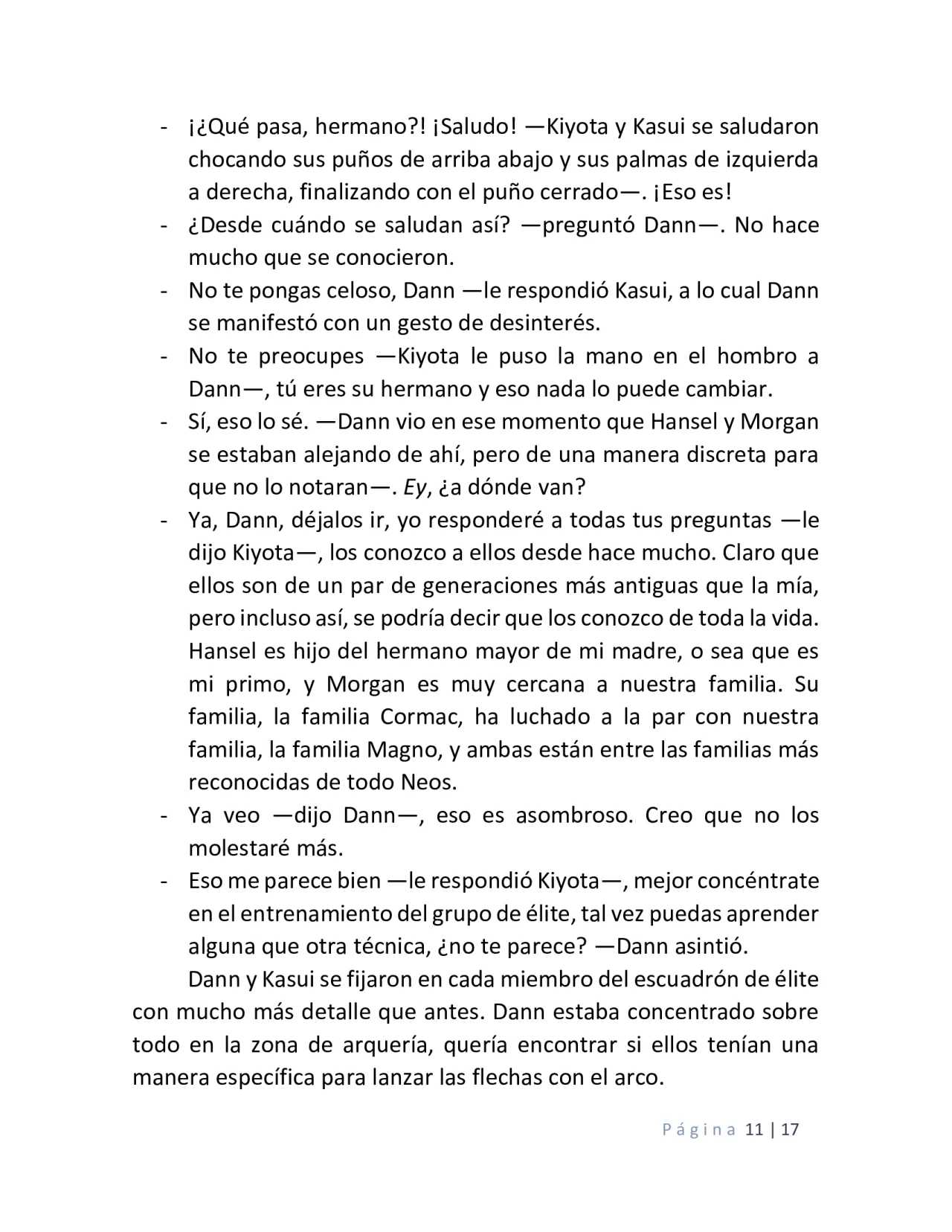 Página 11 del Manga