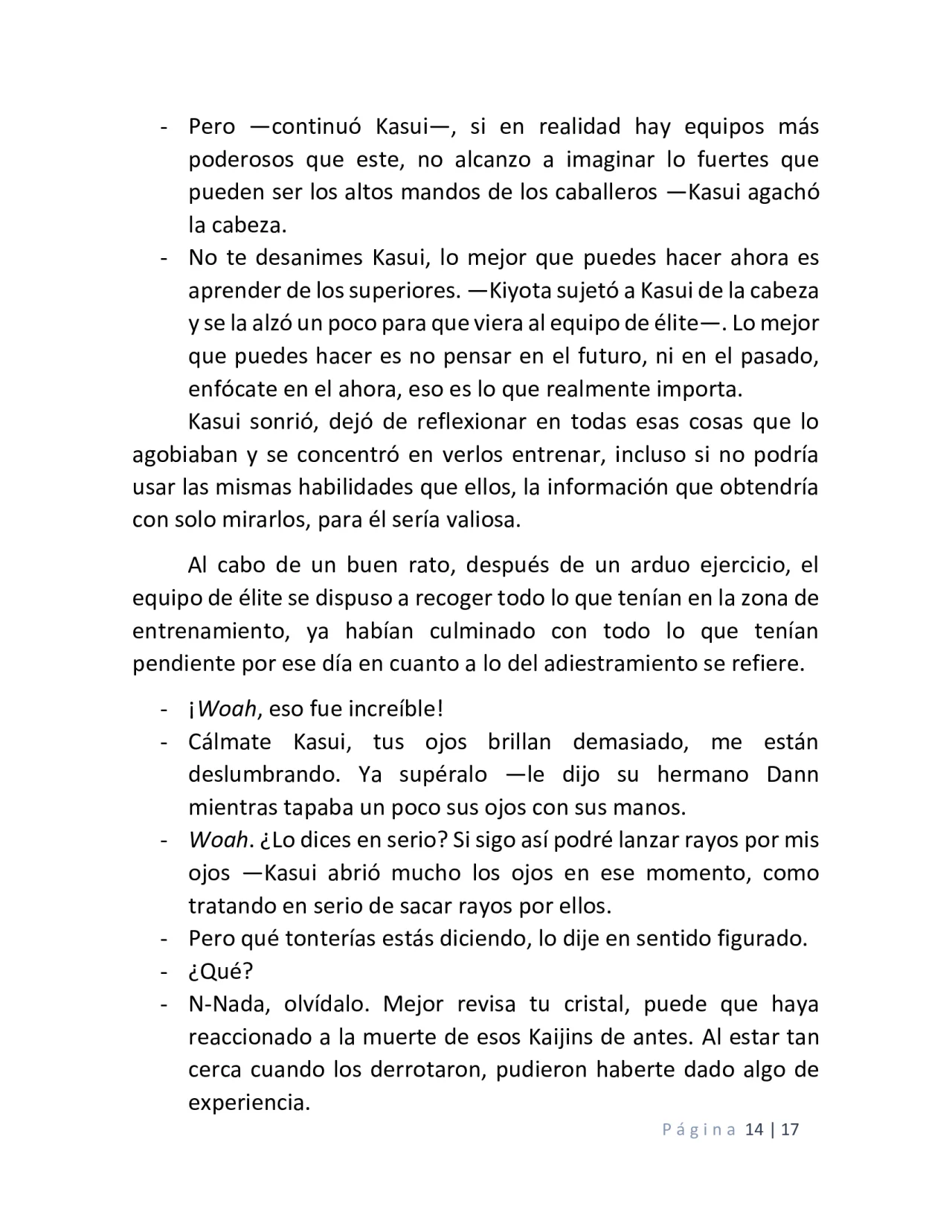 Página 14 del Manga