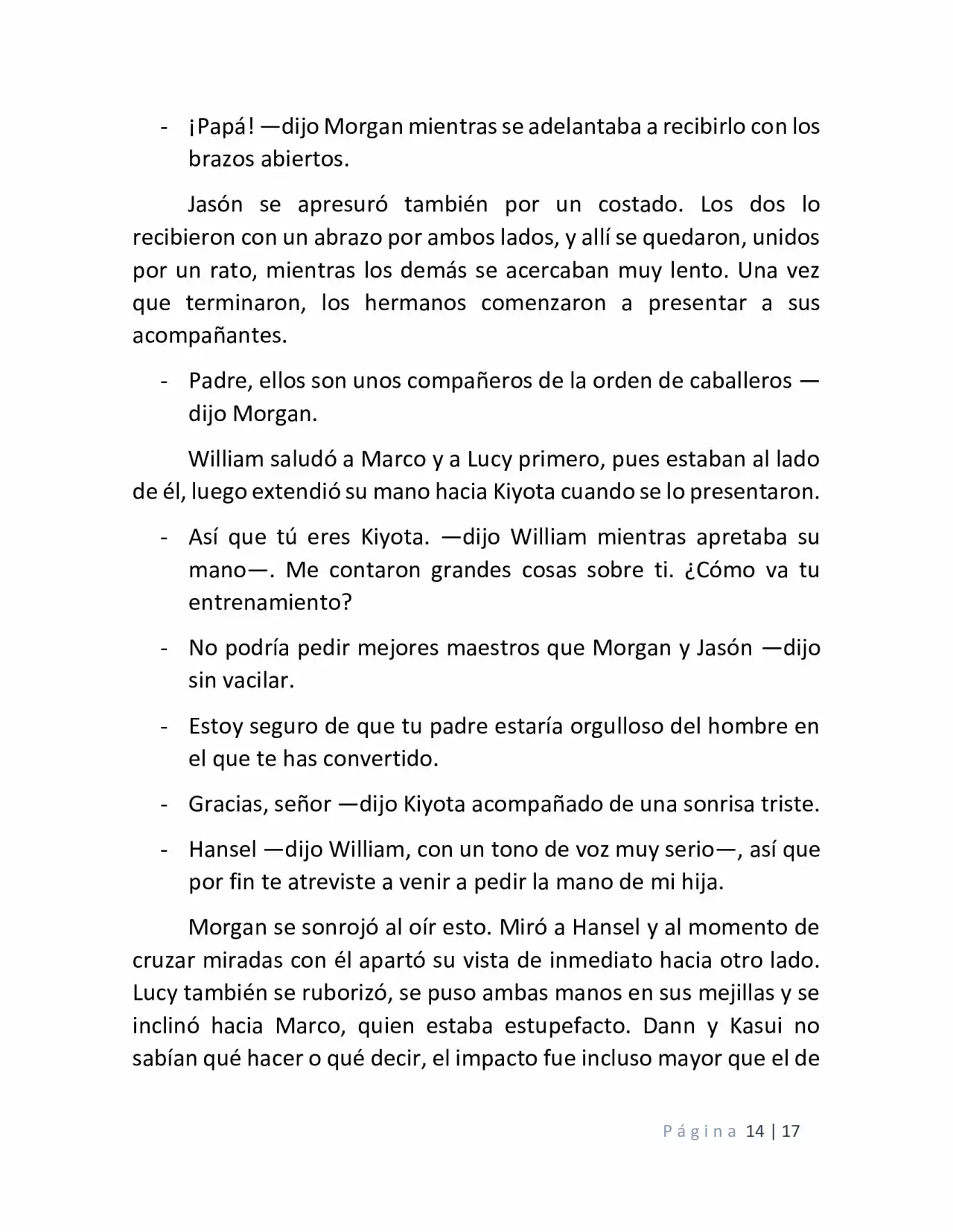 Página 14 del Manga