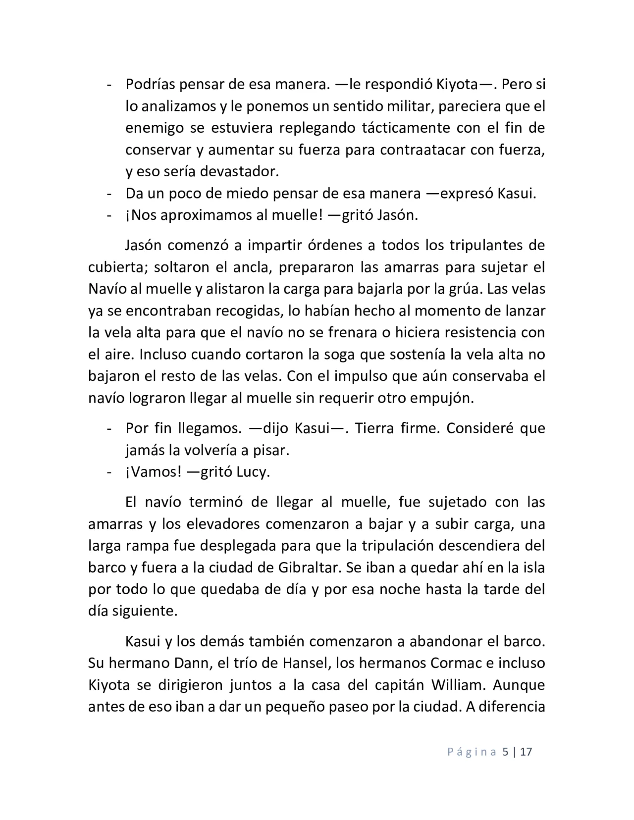 Página 22 del Manga