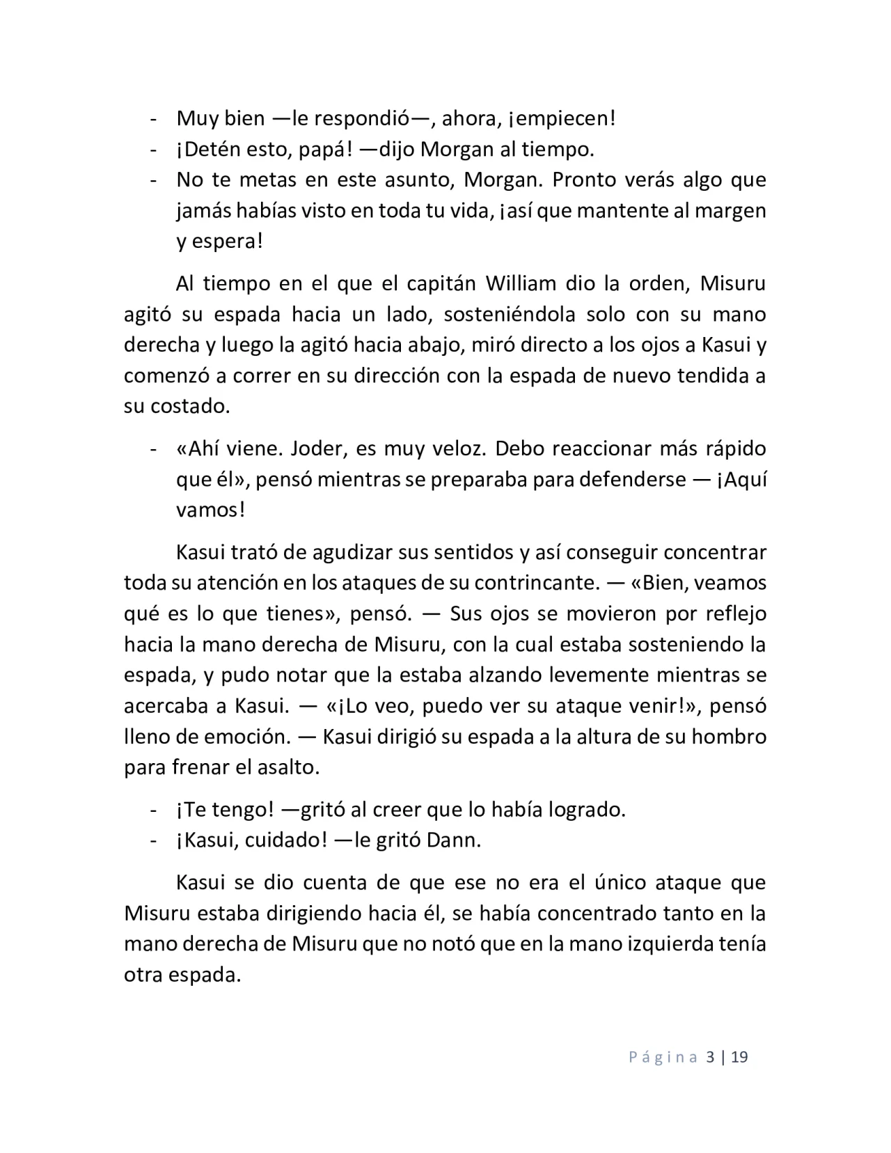 Página 3 del Manga