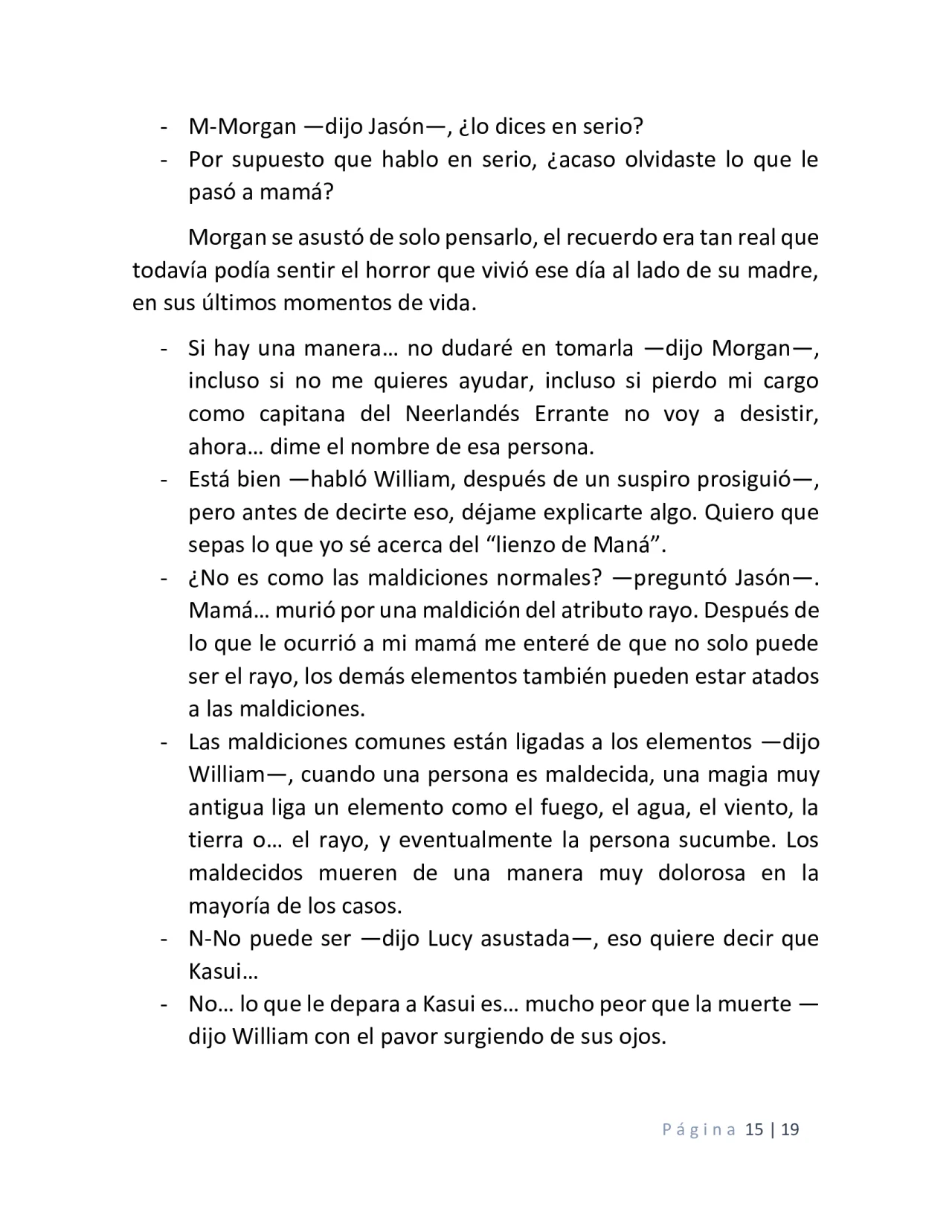 Página 15 del Manga