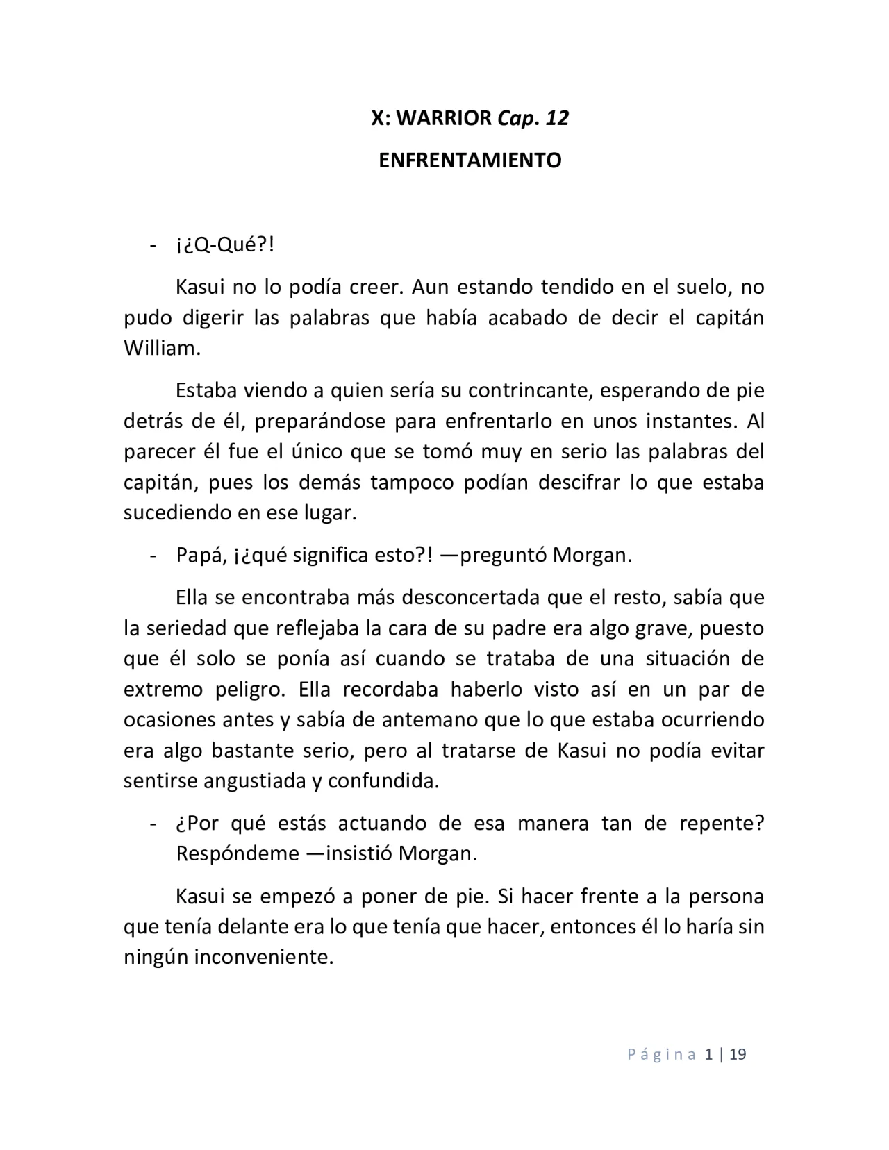 Página 20 del Manga