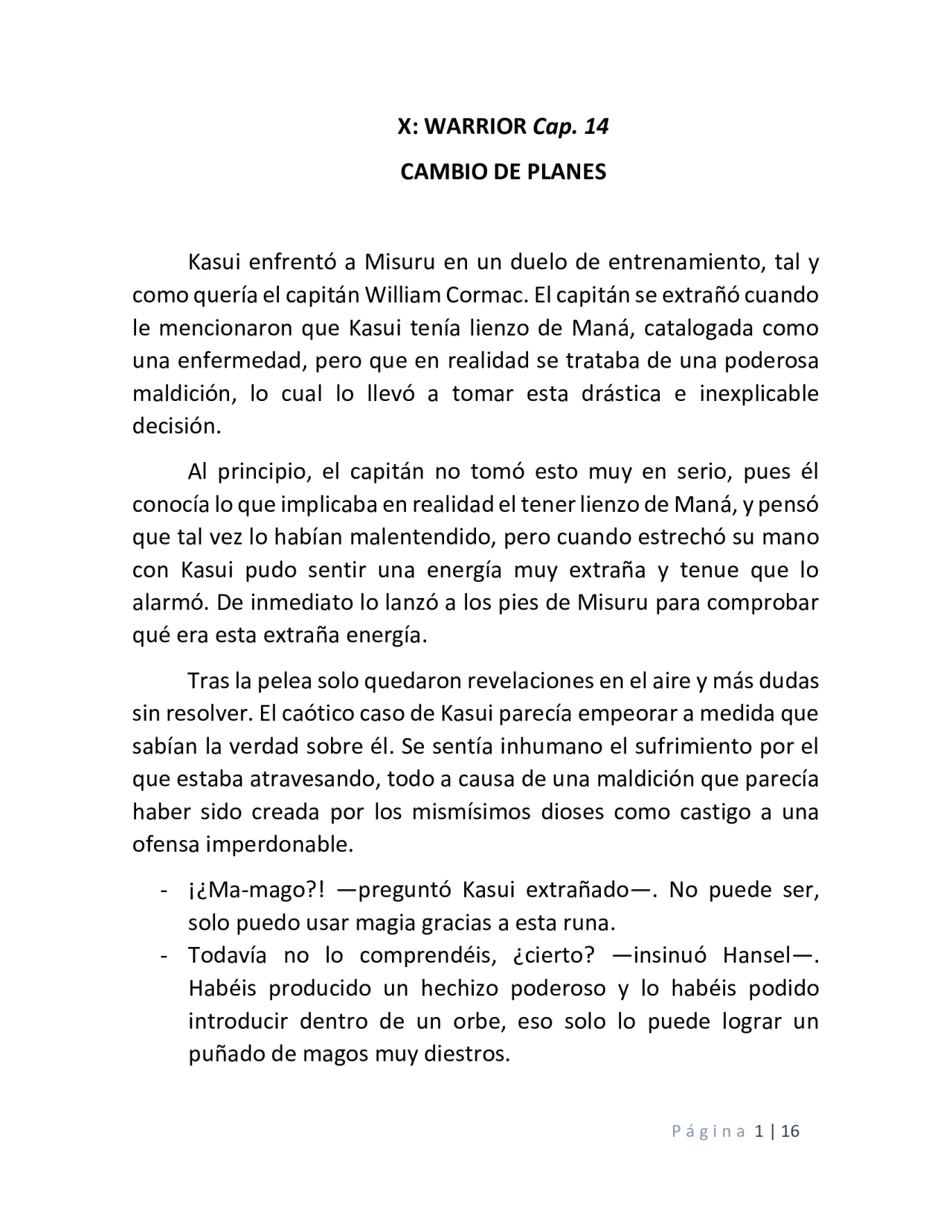 Página 17 del Manga