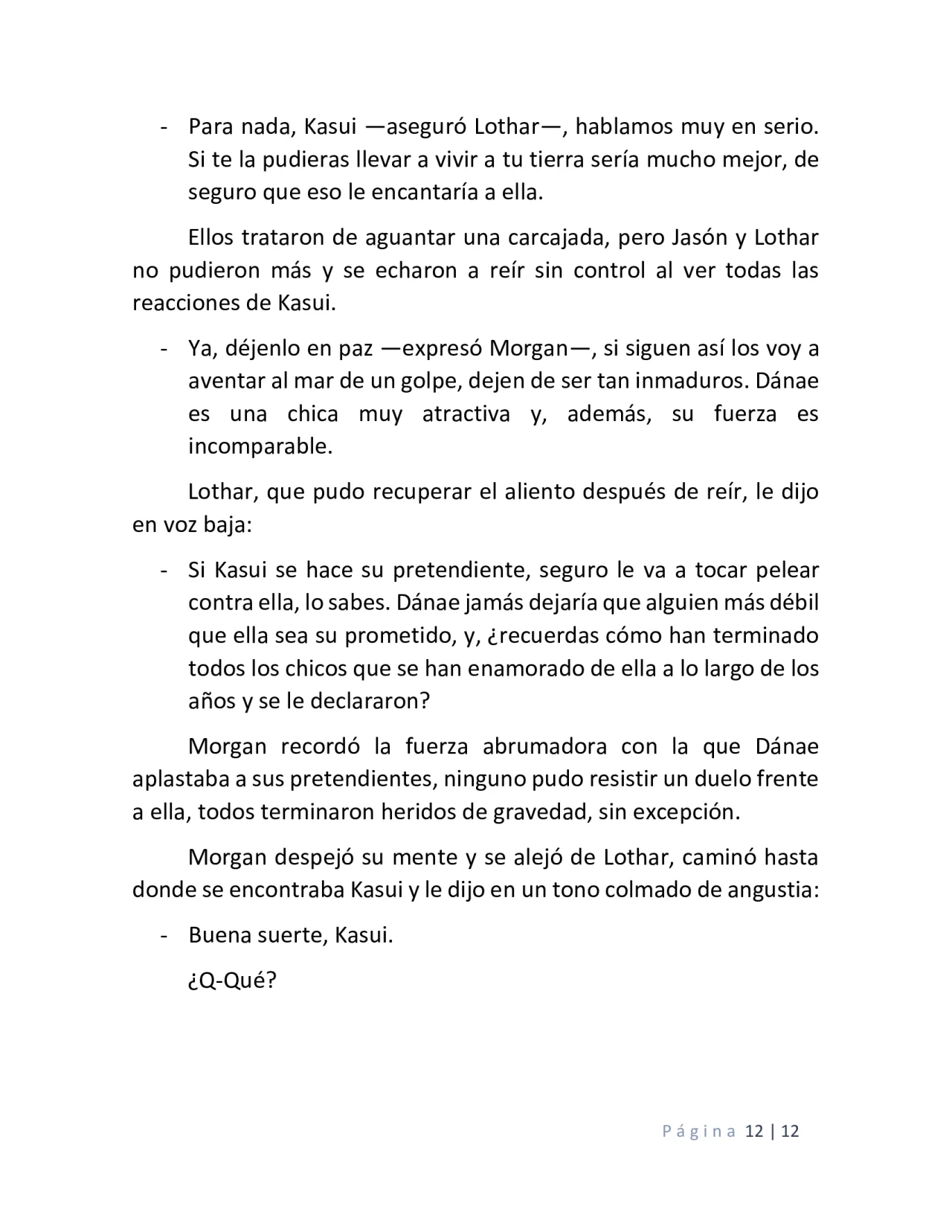 Página 12 del Manga