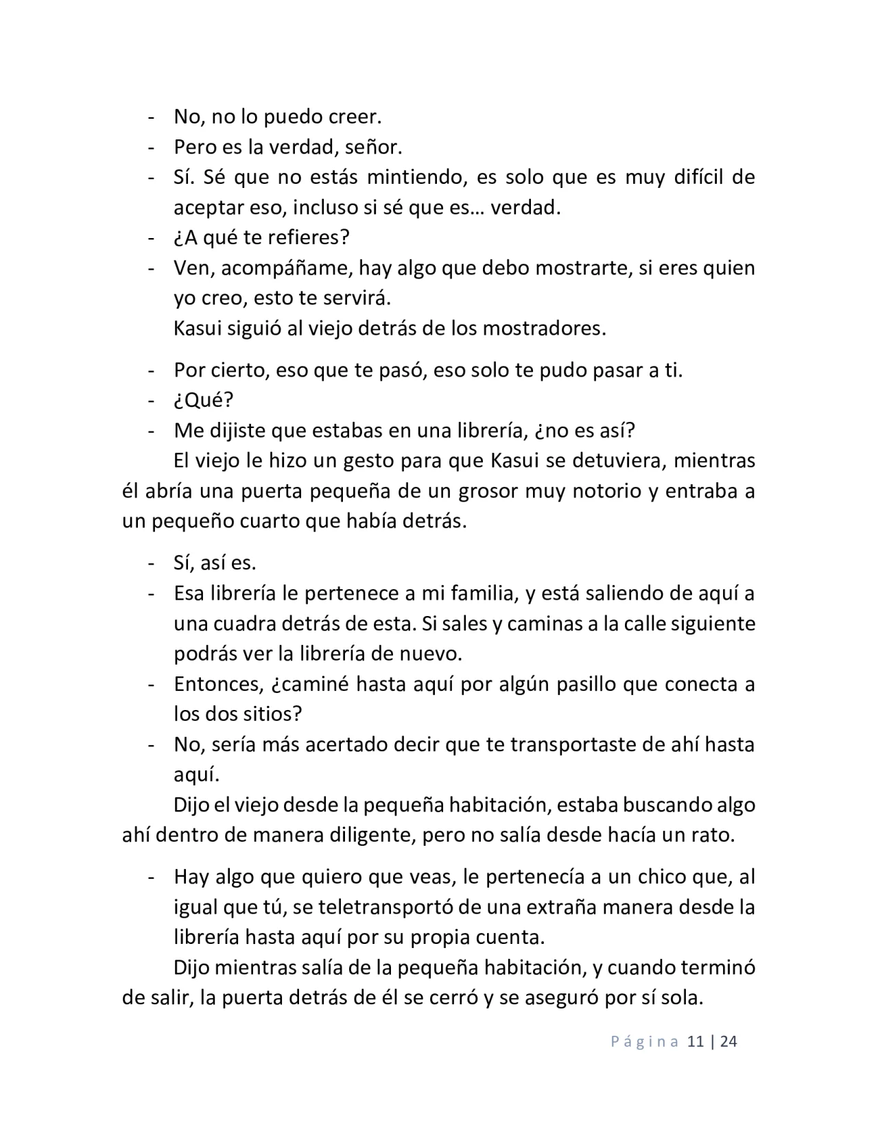 Página 11 del Manga