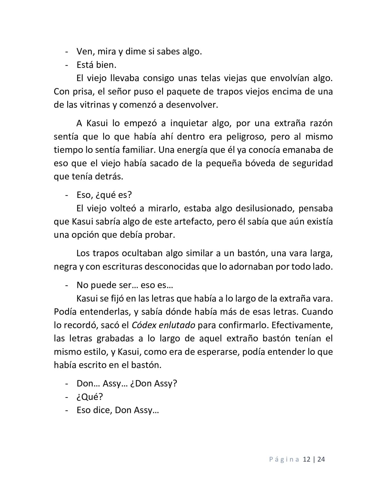 Página 12 del Manga