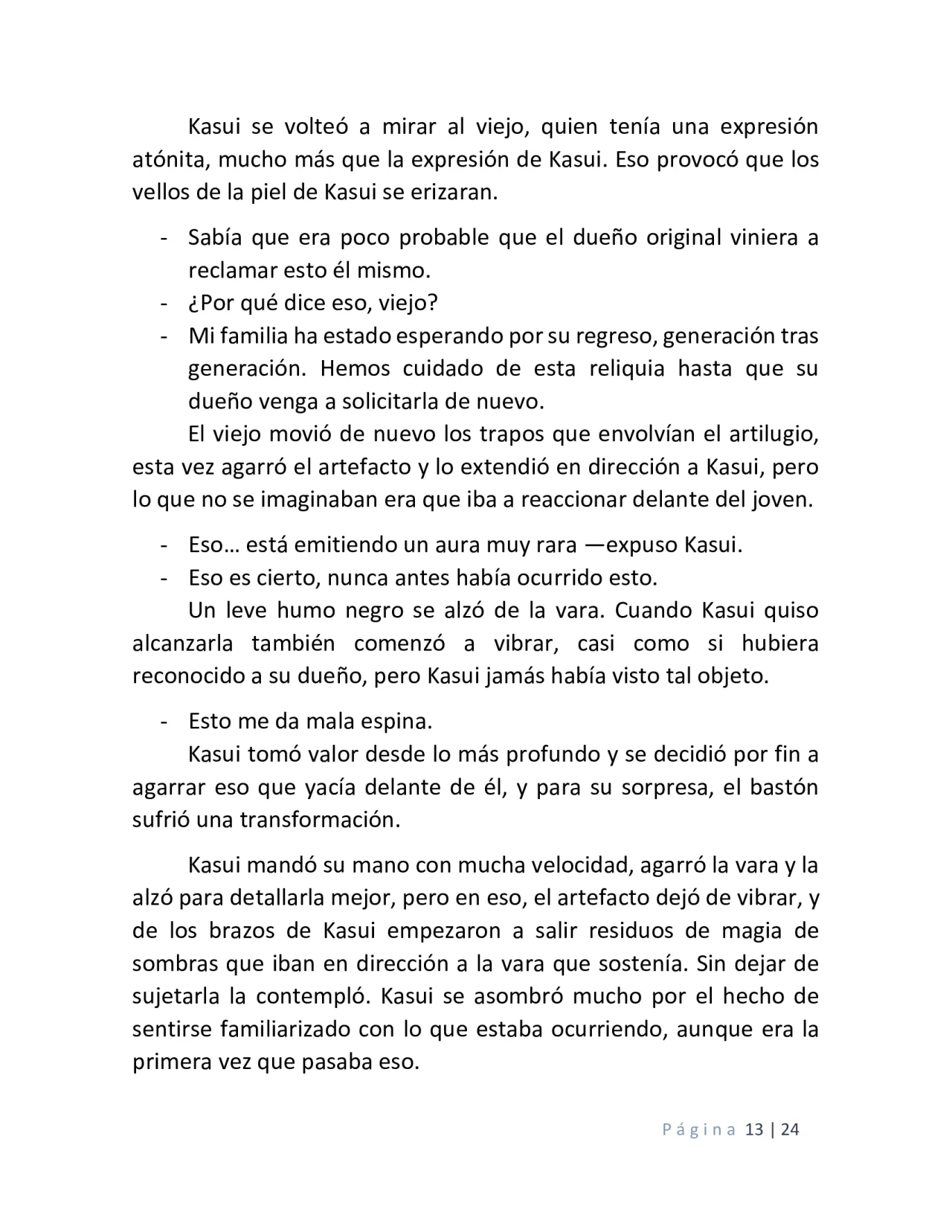 Página 13 del Manga