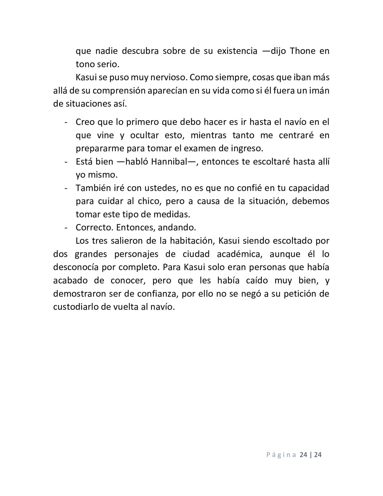 Página 24 del Manga