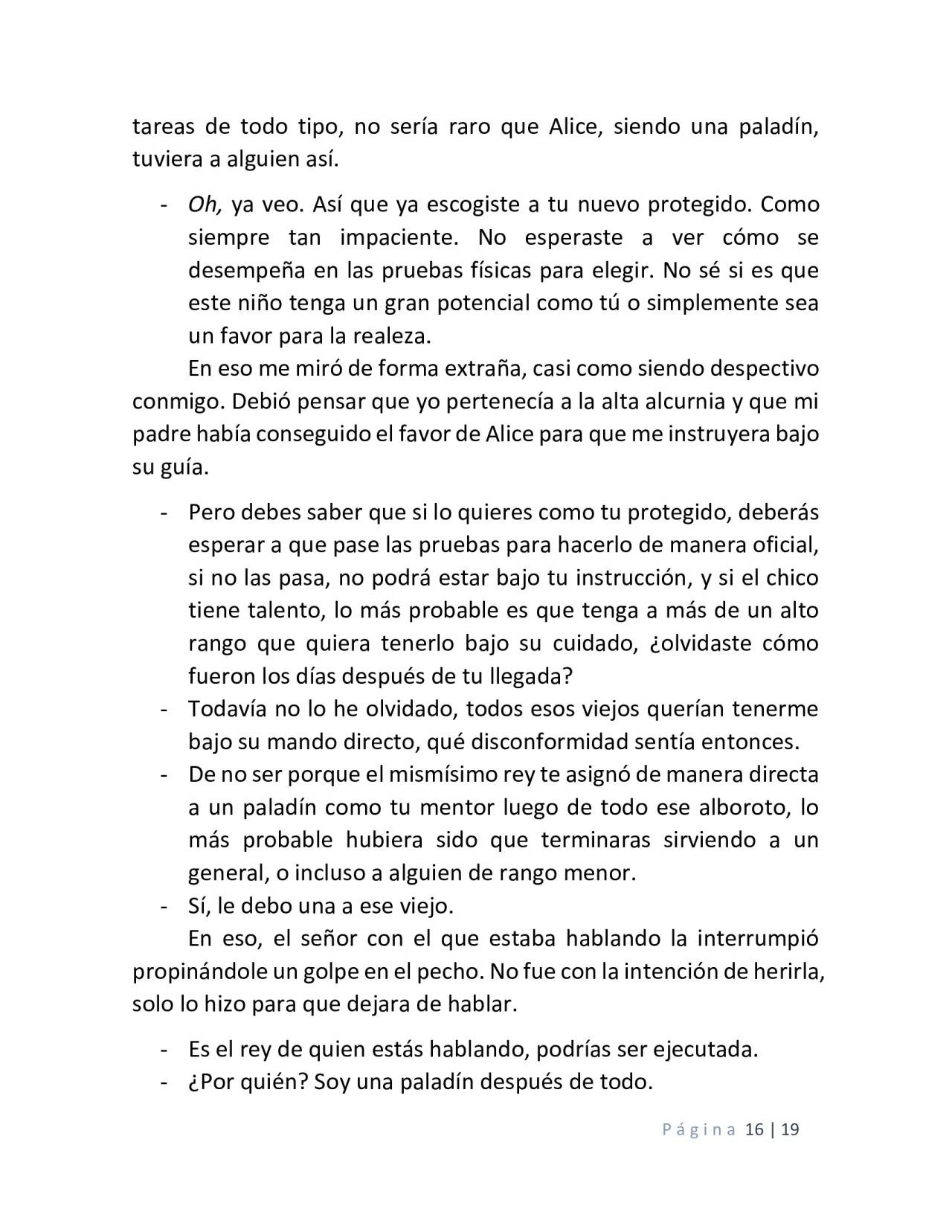 Página 16 del Manga