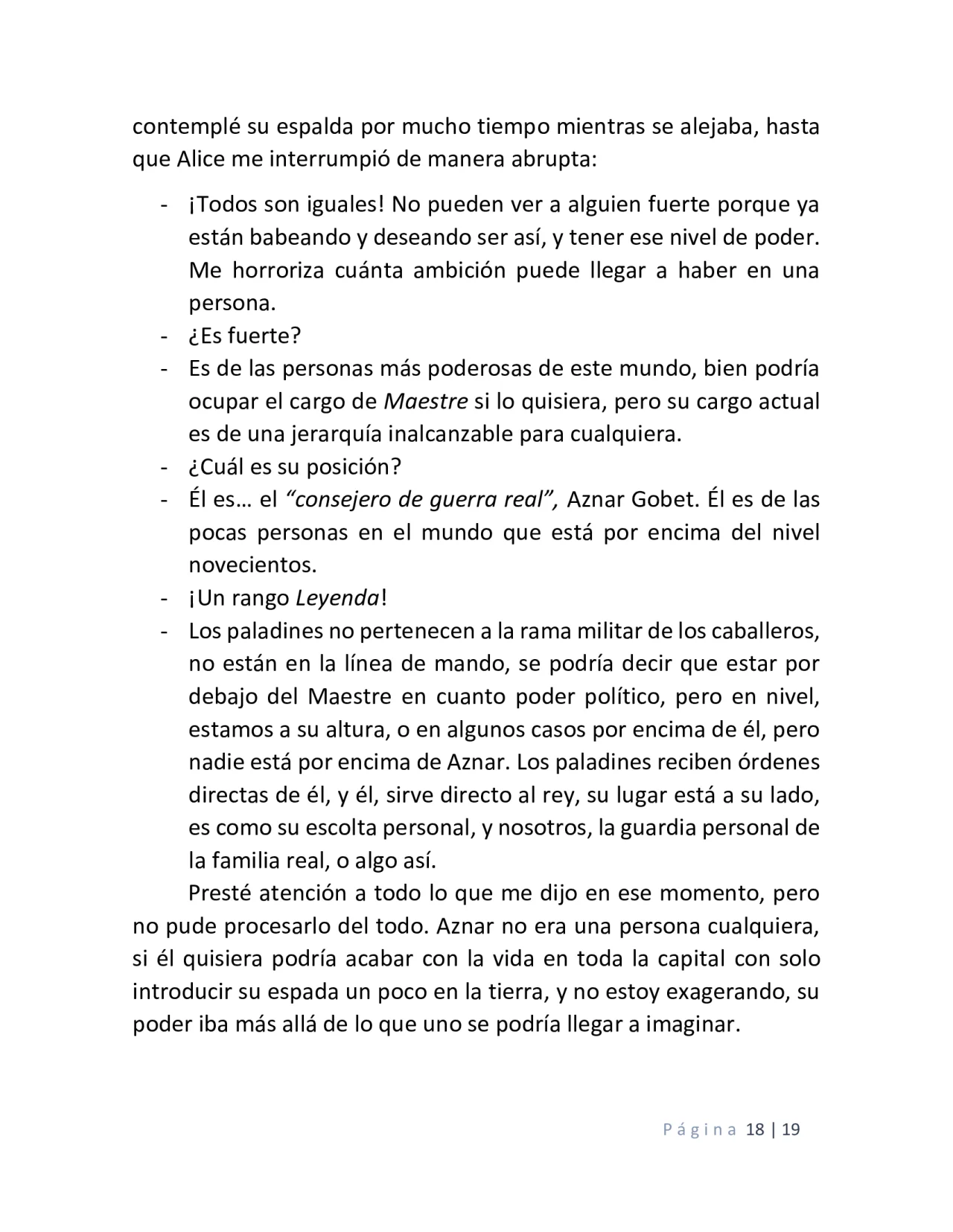 Página 18 del Manga