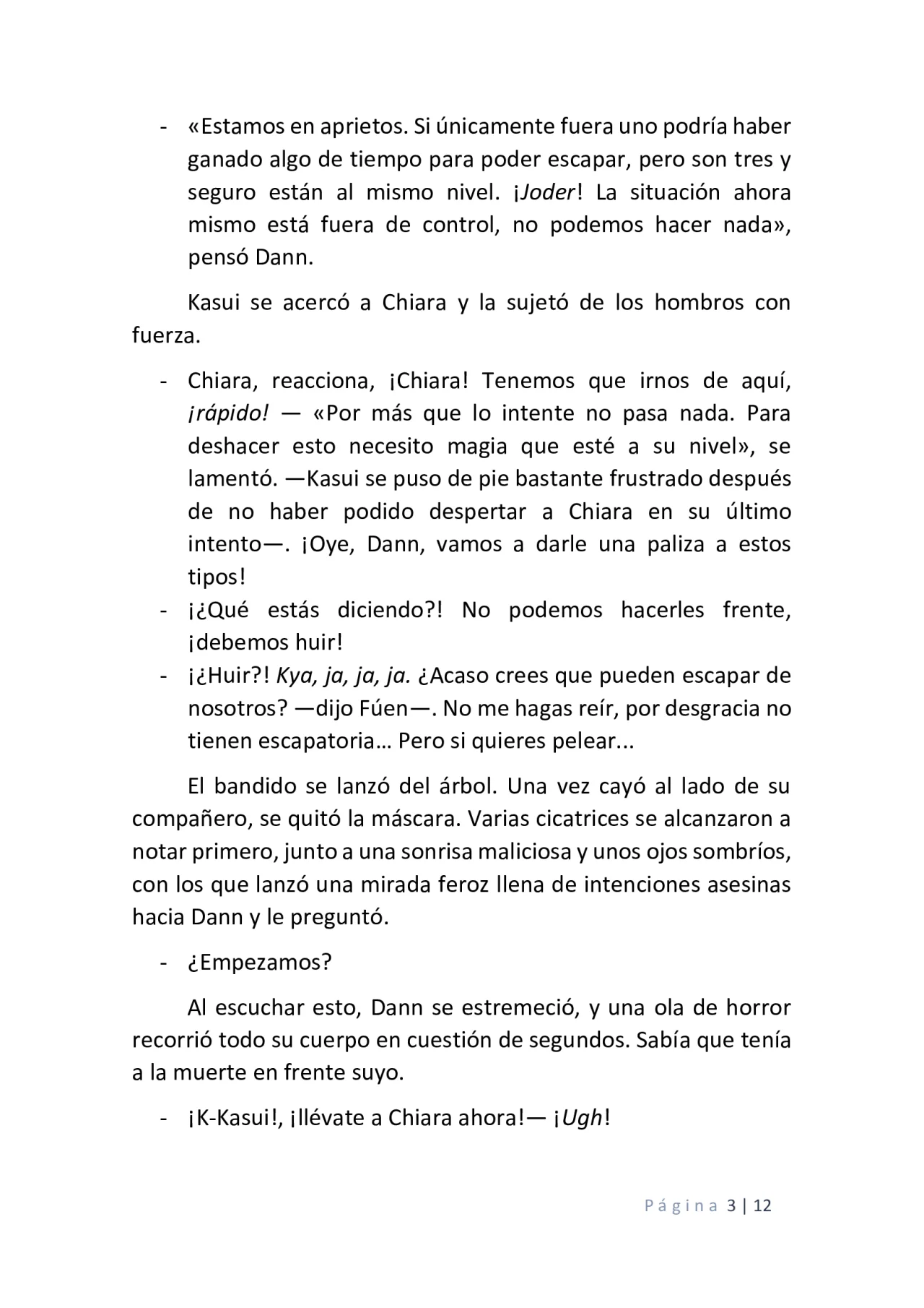 Página 3 del Manga