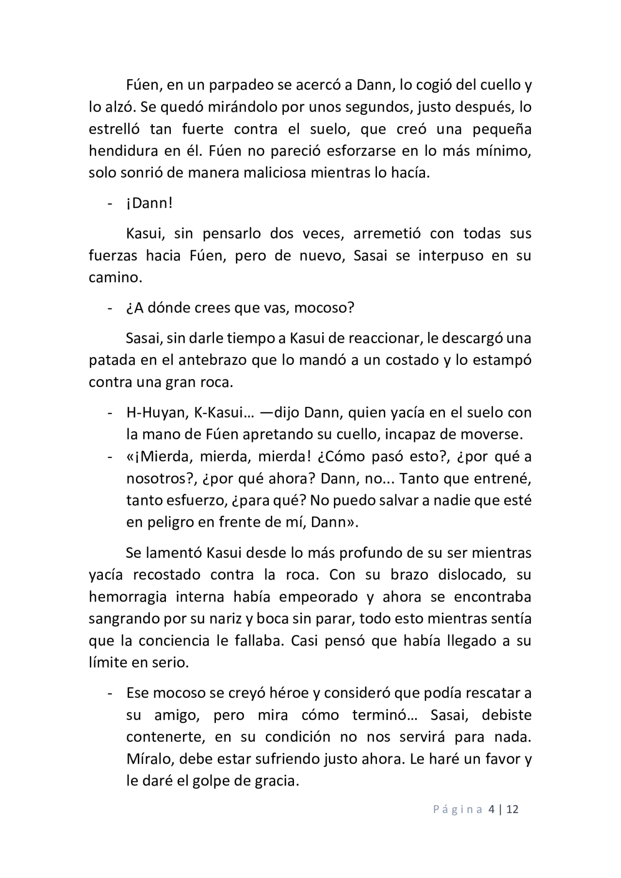 Página 4 del Manga