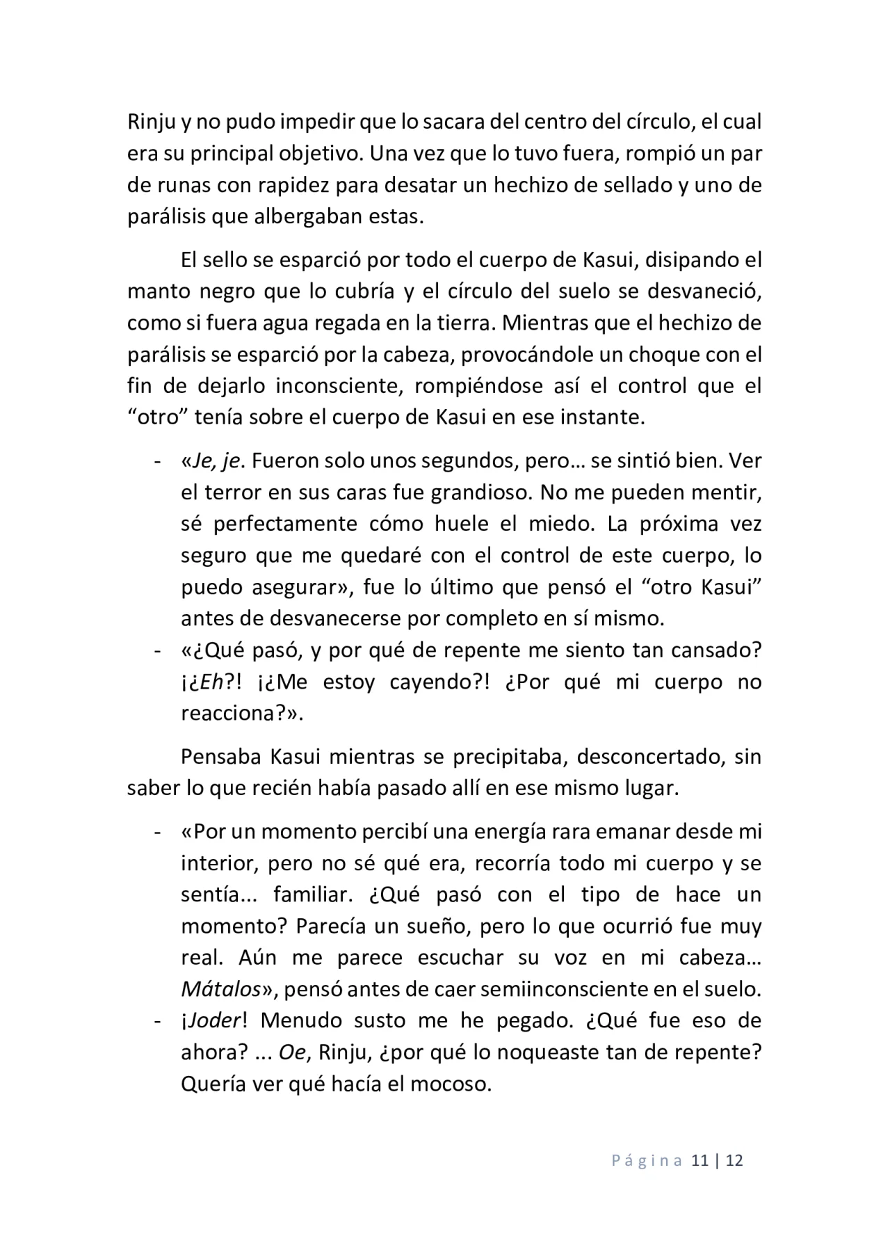 Página 11 del Manga