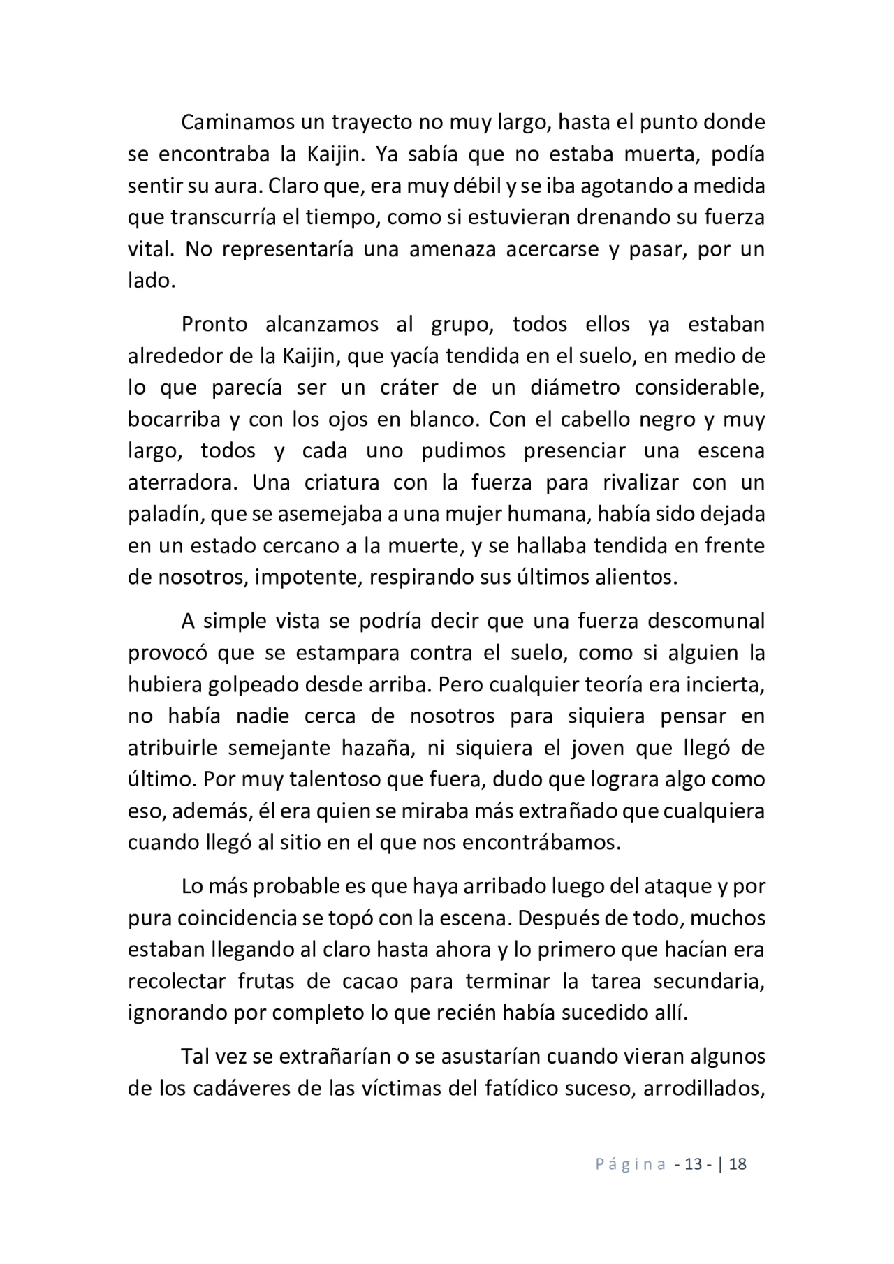 Página 13 del Manga