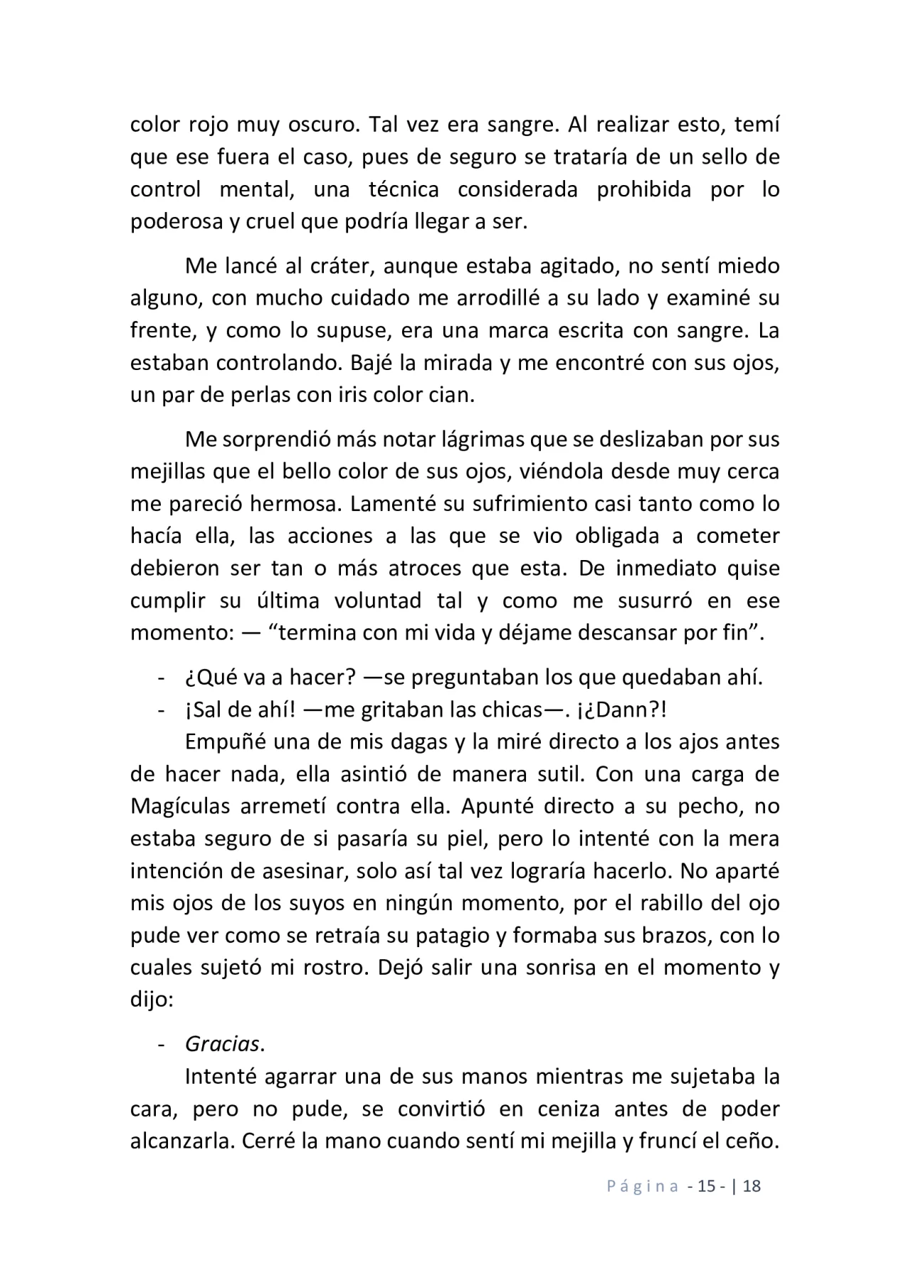 Página 15 del Manga