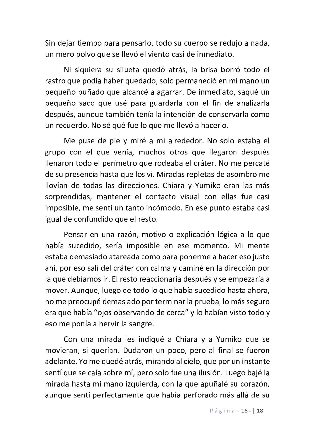 Página 16 del Manga