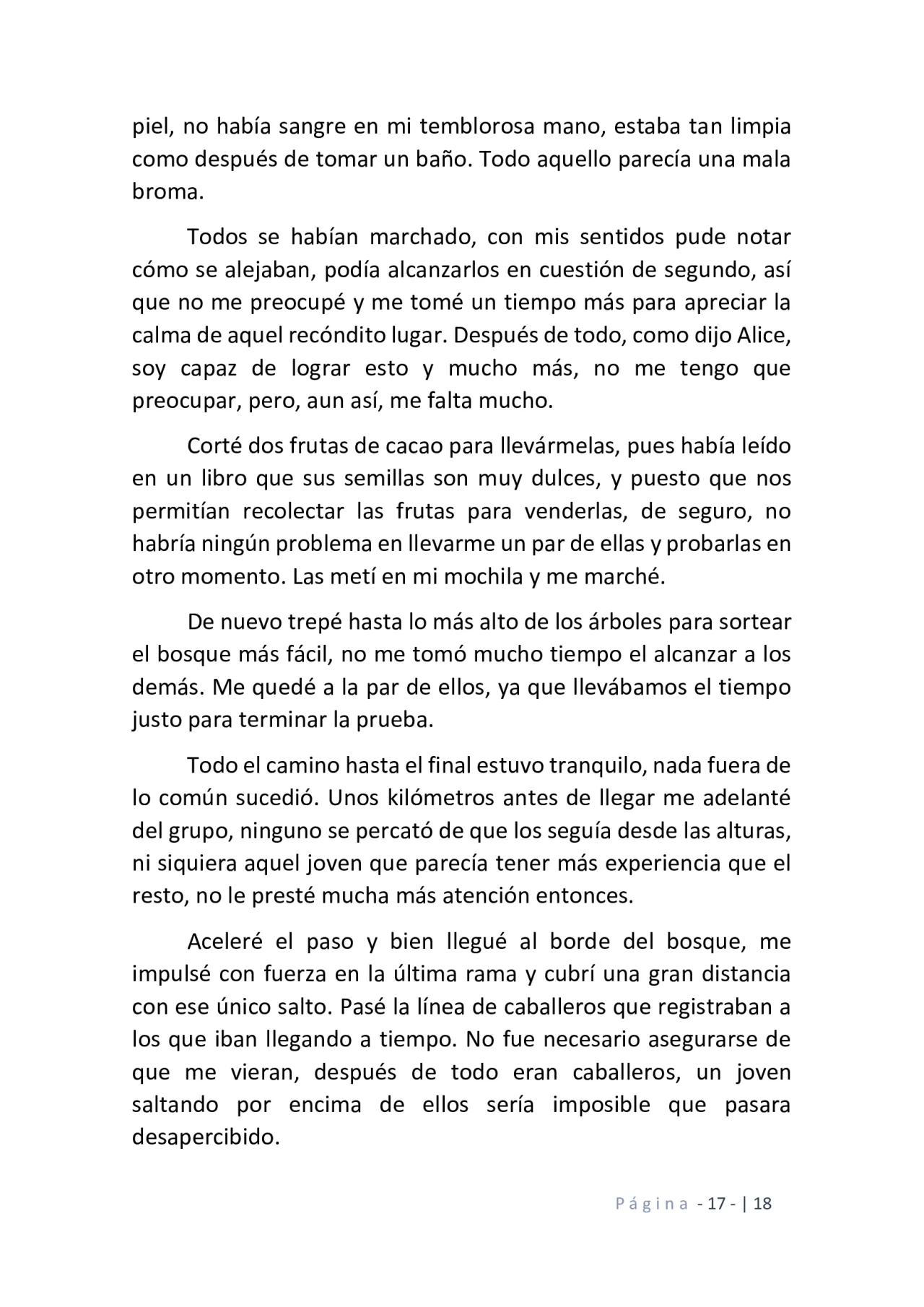 Página 17 del Manga